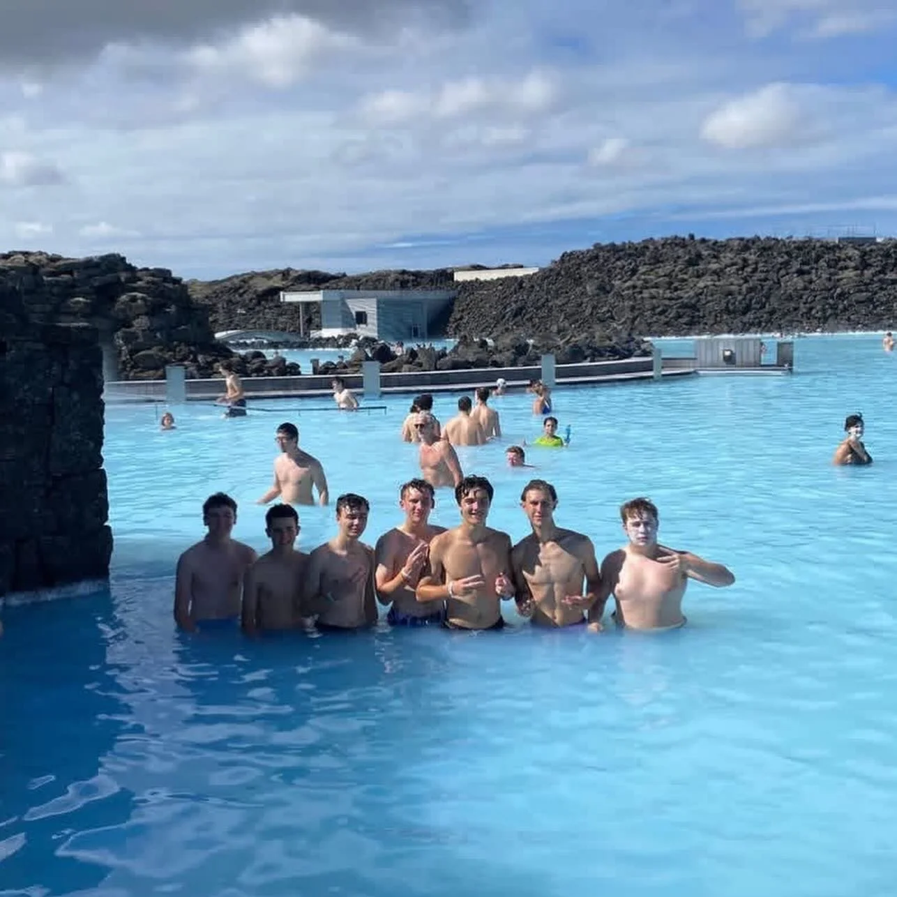 One of the best first days of any program! 🇮🇸

Landing in Reykjavik feels like arriving on another planet, with dramatic volcanic landscapes stretching as far as the eye can see. After touching down, the group headed straight to the world-famous Bl