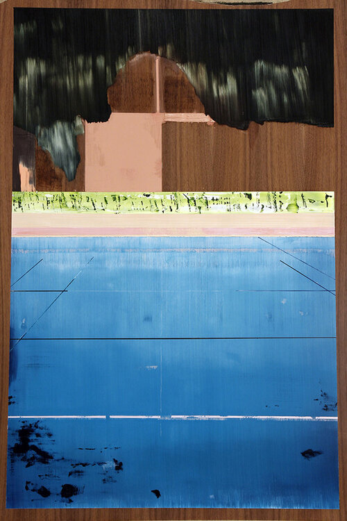 George Chapman, Untitled (Tennis Court Kanifinolhu) 2013