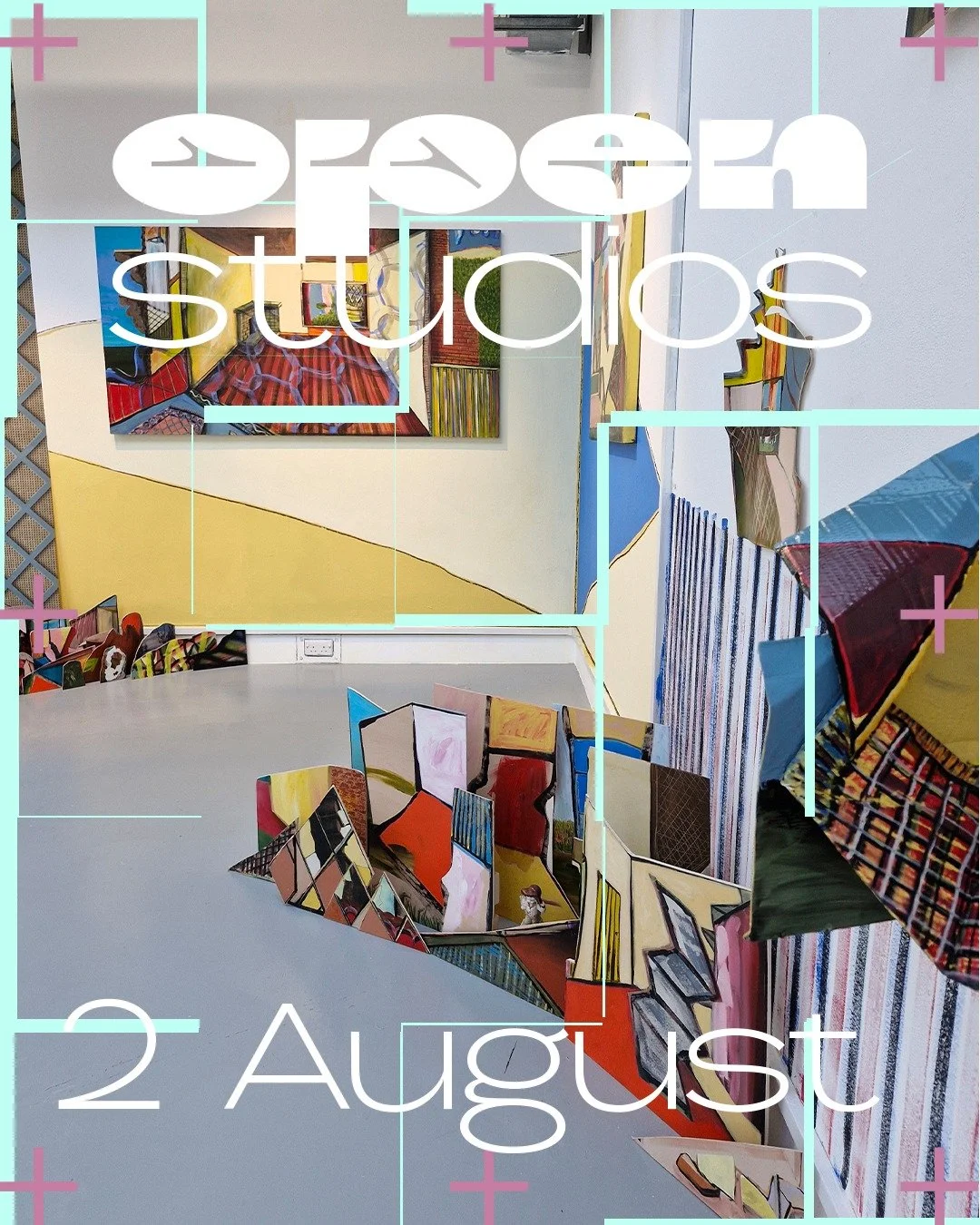 Next saturday, on the 2nd August, we are opening our studios for the open day of the current artists-in-residency. On this day, visitors will be able to access the studios where the artists developed their works, getting a deeper understanding of the