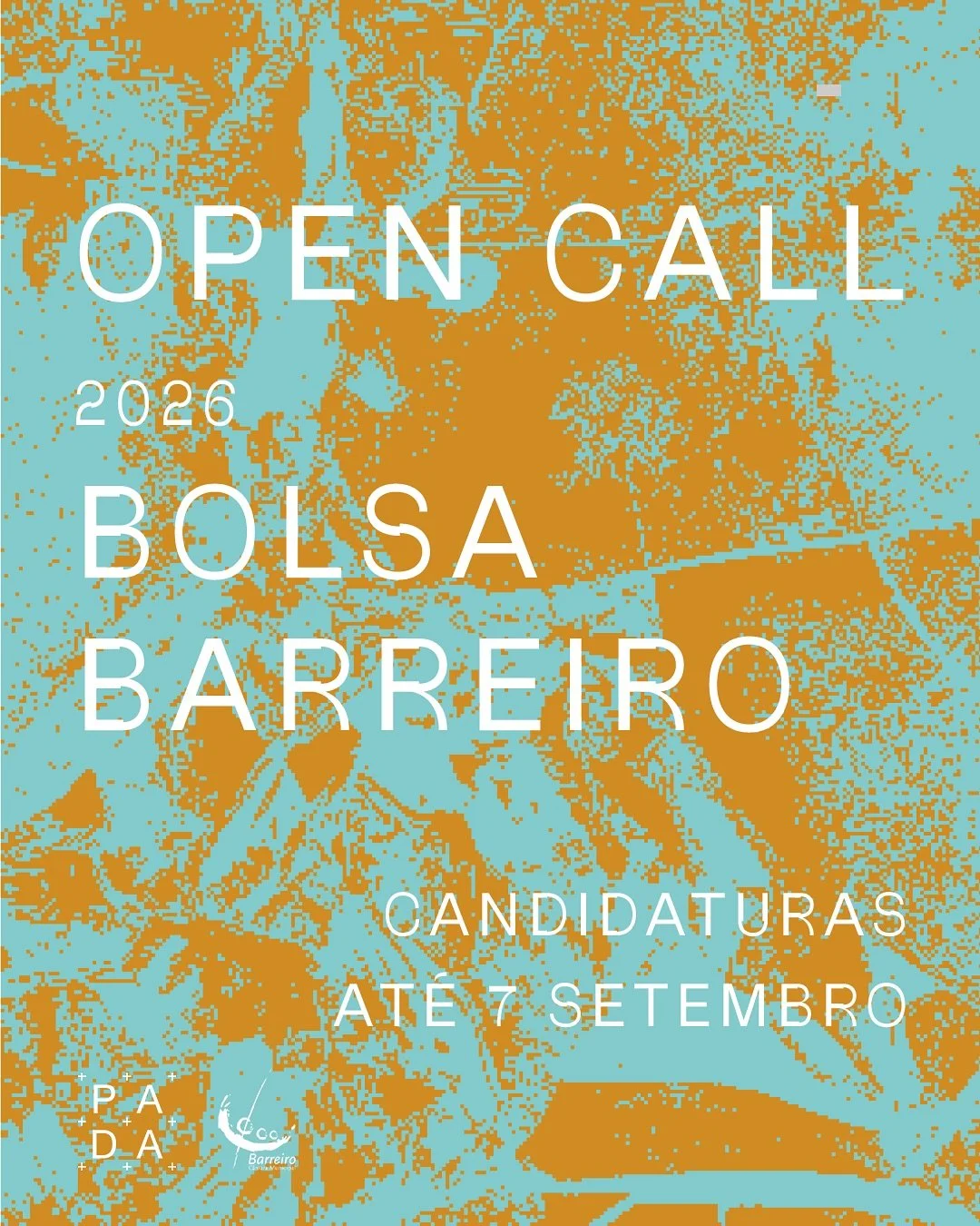 As candidaturas para a Bolsa Barreiro 2026 est&atilde;o abertas!

A PADA Studios, com o apoio financeiro da C&acirc;mara Municipal do Barreiro, desenvolveu uma bolsa para artistas visuais naturais e/ou com sede no Barreiro. Esta bolsa tem como objeti