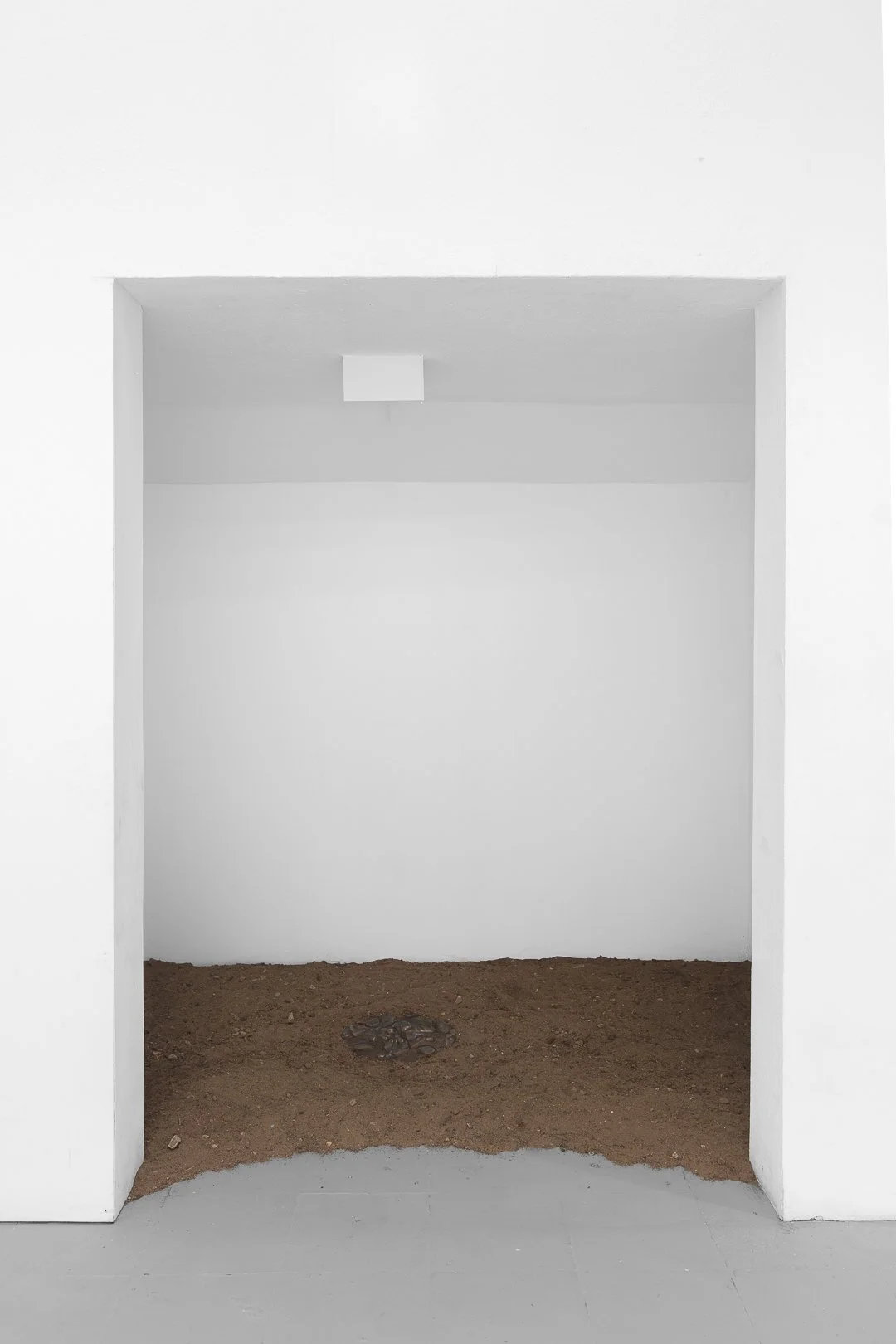 Hanna Orion, Urban Anatomy. Ceramic, glaze, earth, sand, 40w x40h , 2026.