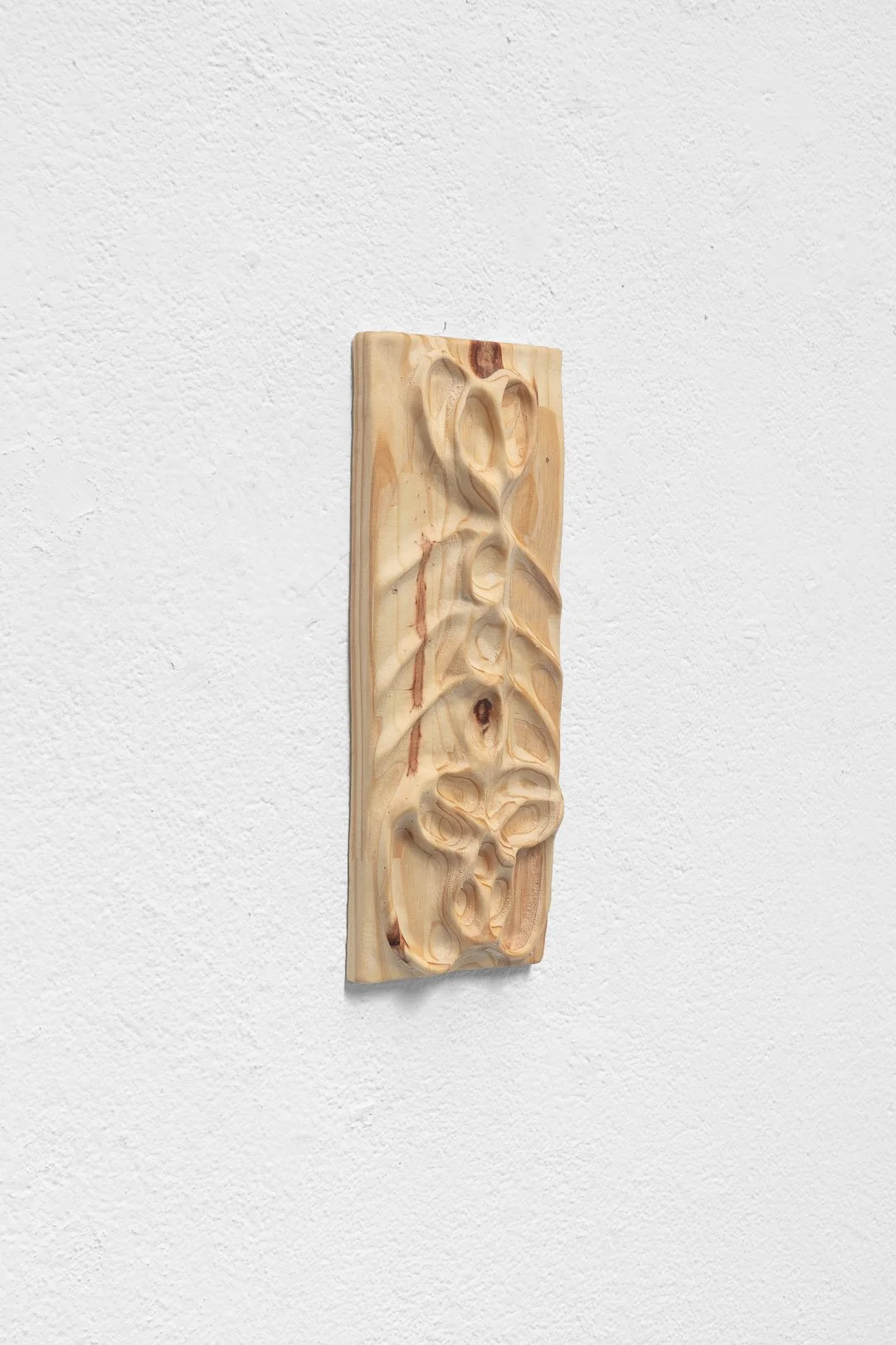 Hanna Orion, Entanglement Study. Pinewood, 15w x 38h, 2026.
