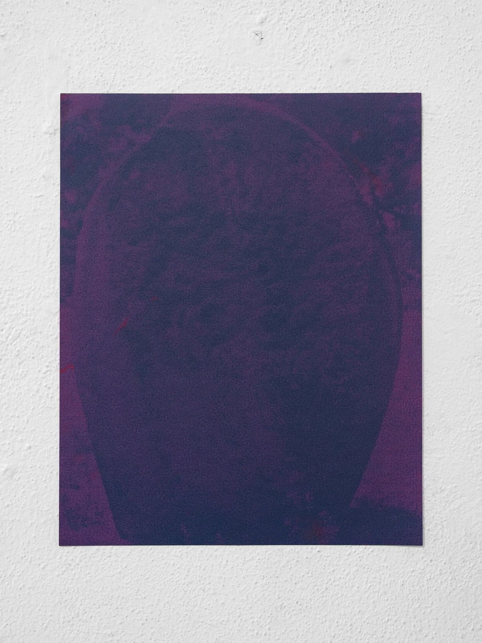 Tiago da Cruz, monument for the stars. Unfixed gelatin silver lumen print on expired paper, 40.64 x 50.8 cm, 2026.