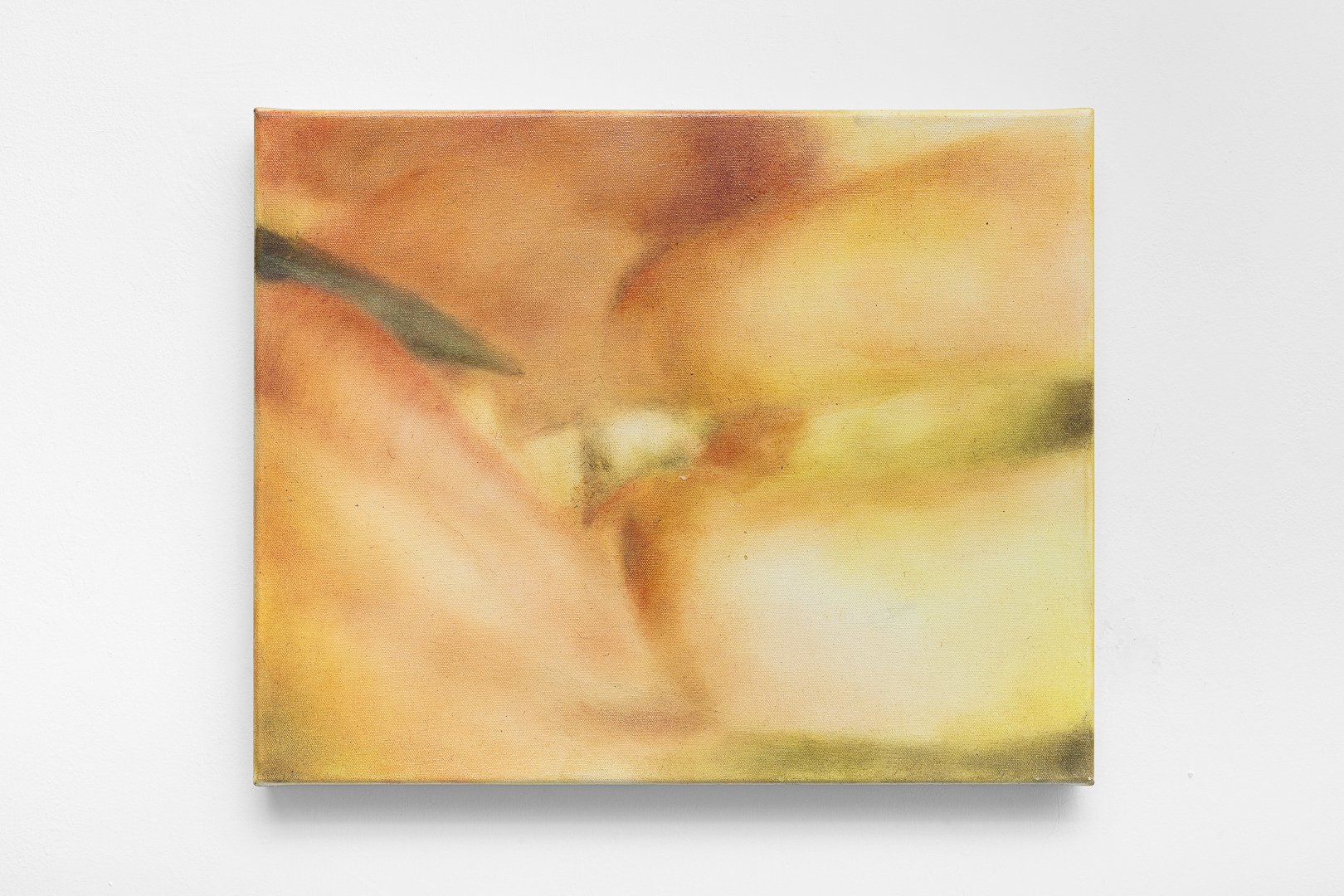 Inês Encarnação, Teto de Vidro. Óleo sobre tela, 40 x 50 cm, 2025 