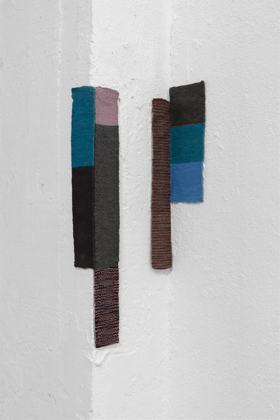 Nicole Clift, Convex & Concave. Native Portuguese wool, silk, dimensions variable, 2026.