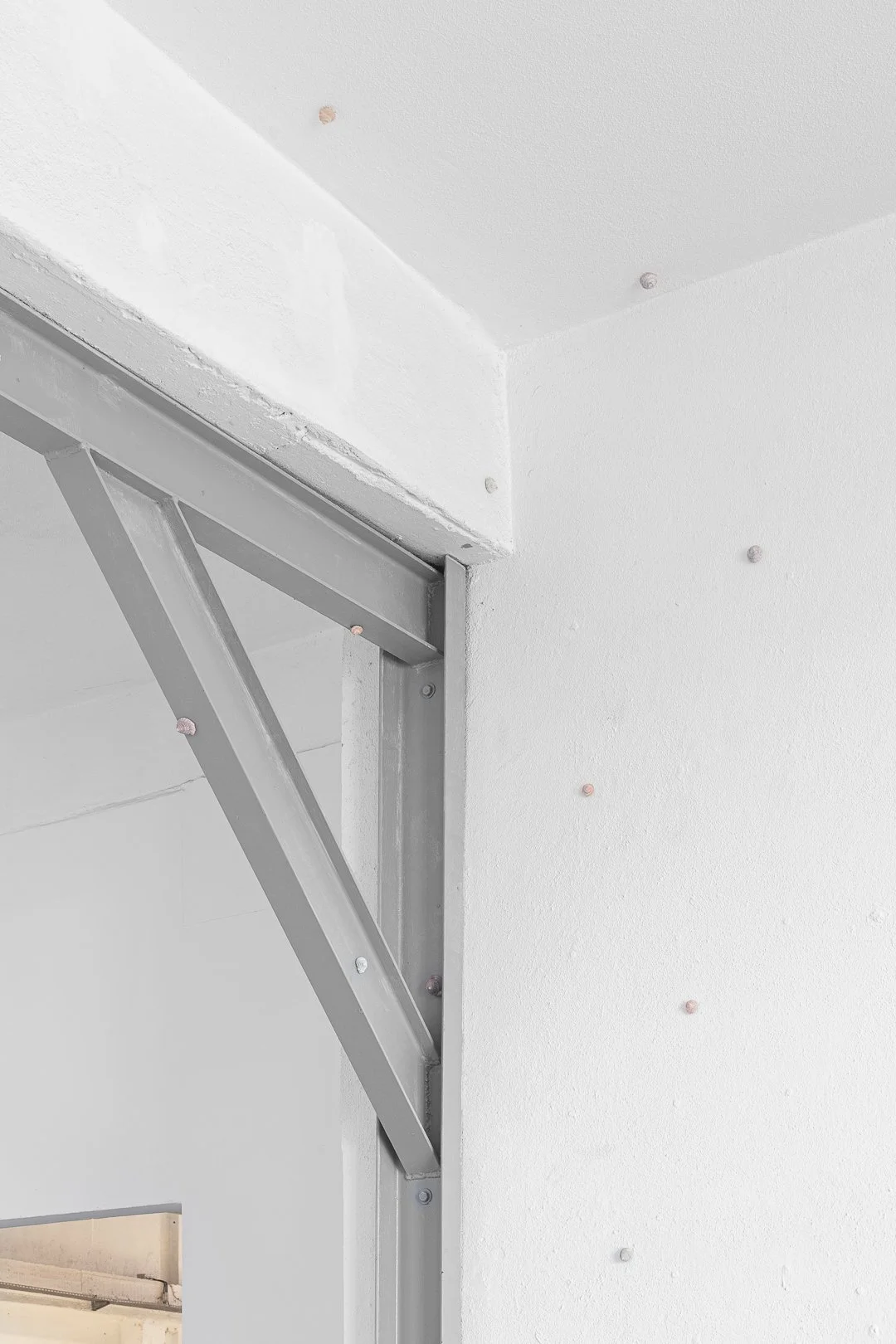 Aralia Maxwell, Gastropoda. Acrylic paint on wood, variable dimensions, 2026.