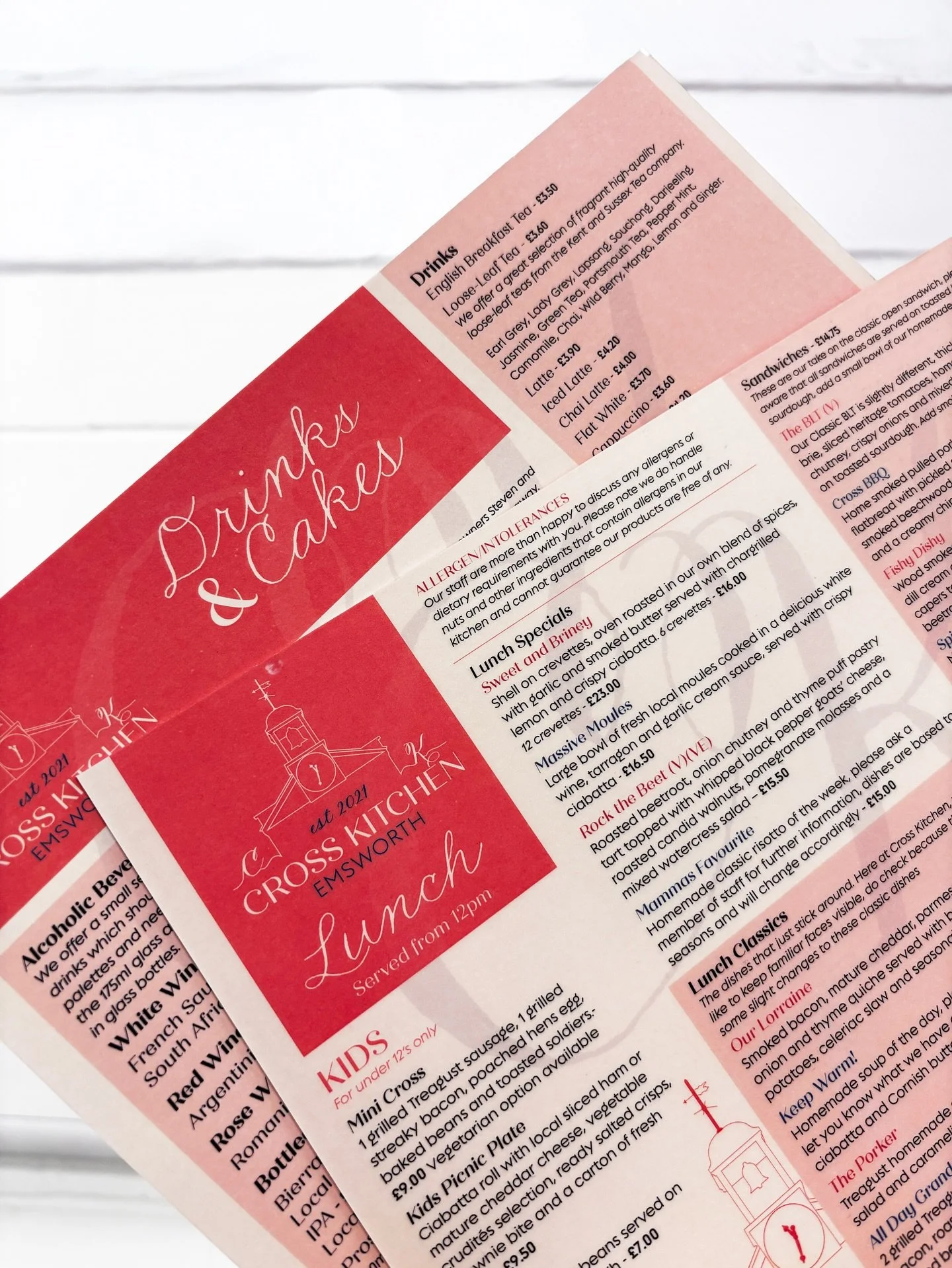 Autumn/Winter menus have landed at @crosskitchenemsworth 🍴

#menudesign #emsworth #branddesign #graphicdesigner