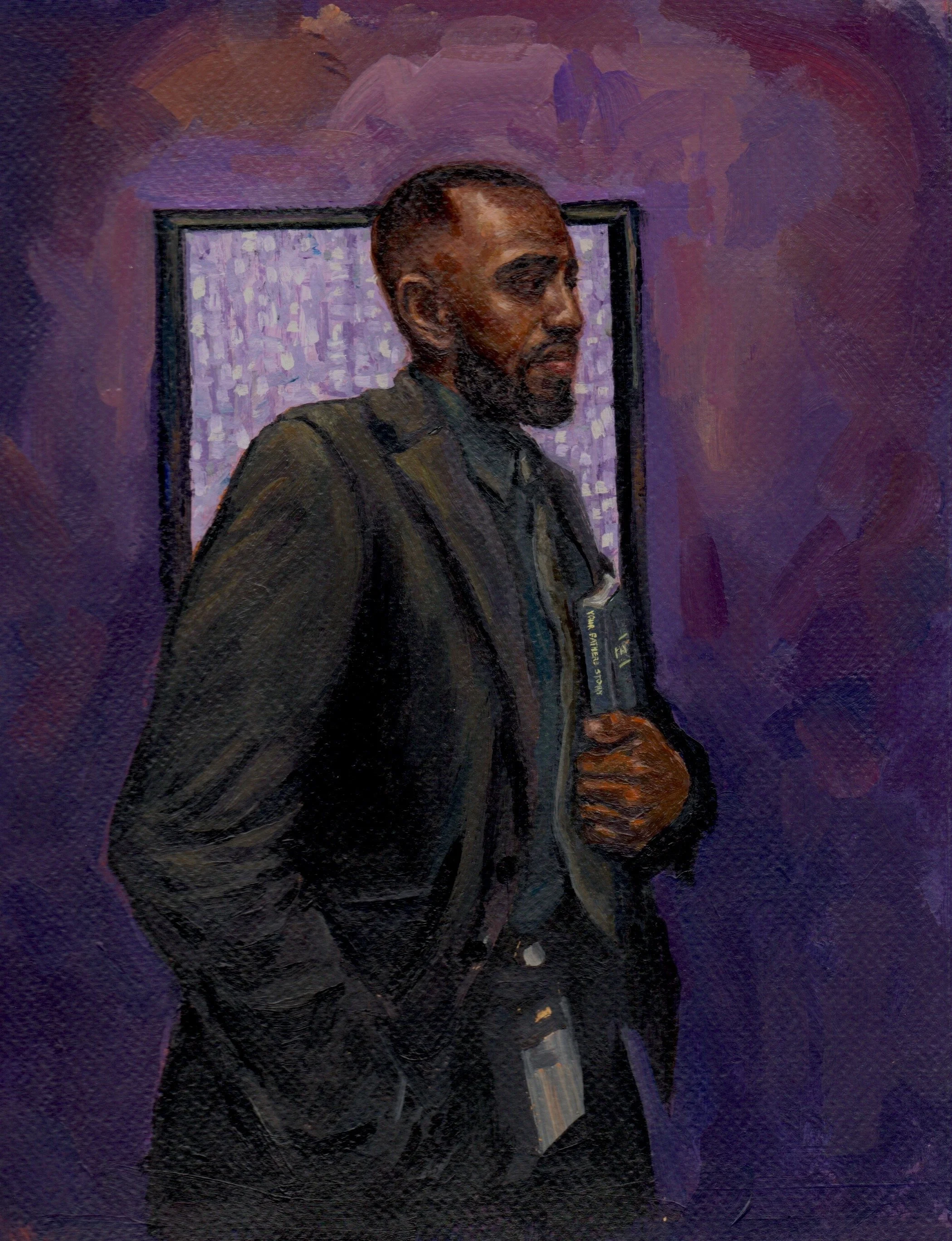 Melanted Cinderella Man, Tony, 8.5x11, Acrylic,2026.jpeg