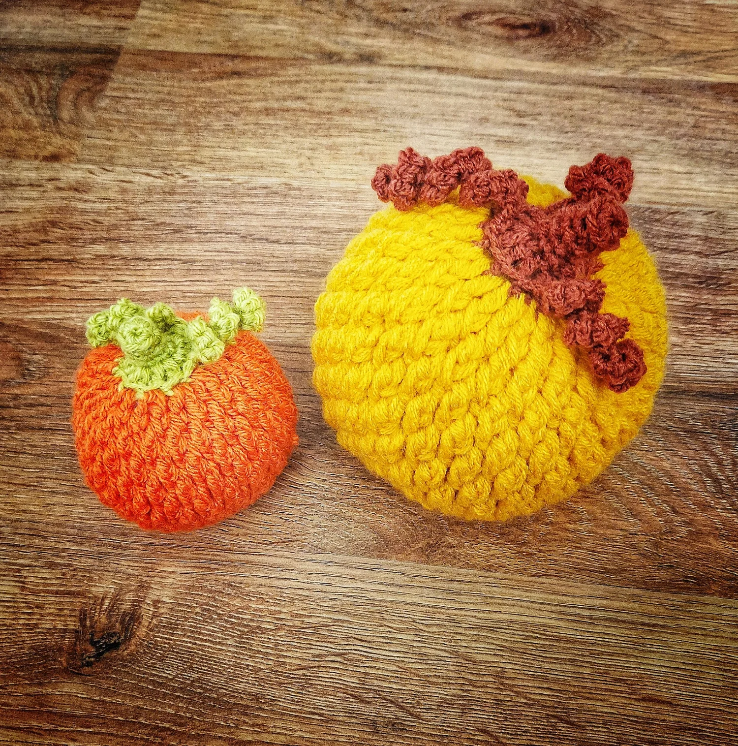 free pumpkins crochet pattern alpine pumpkin rib stitch pumpkin bobble ...