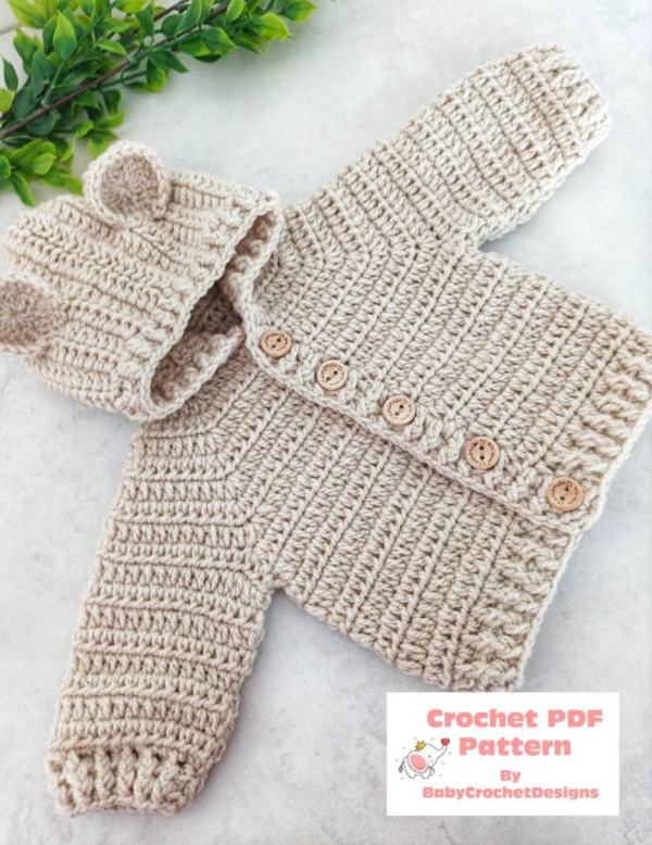 Bear Hooded Jacket