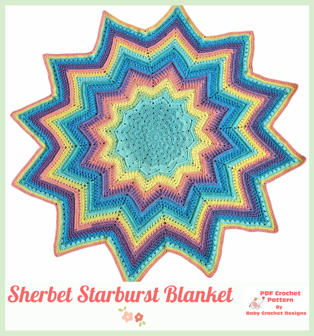 Sherbet Starburst Blanket