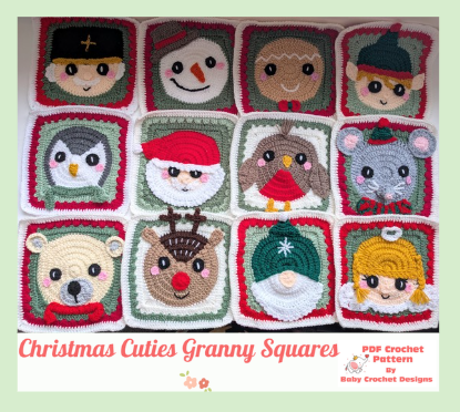 Christmas Cuties Granny Squares