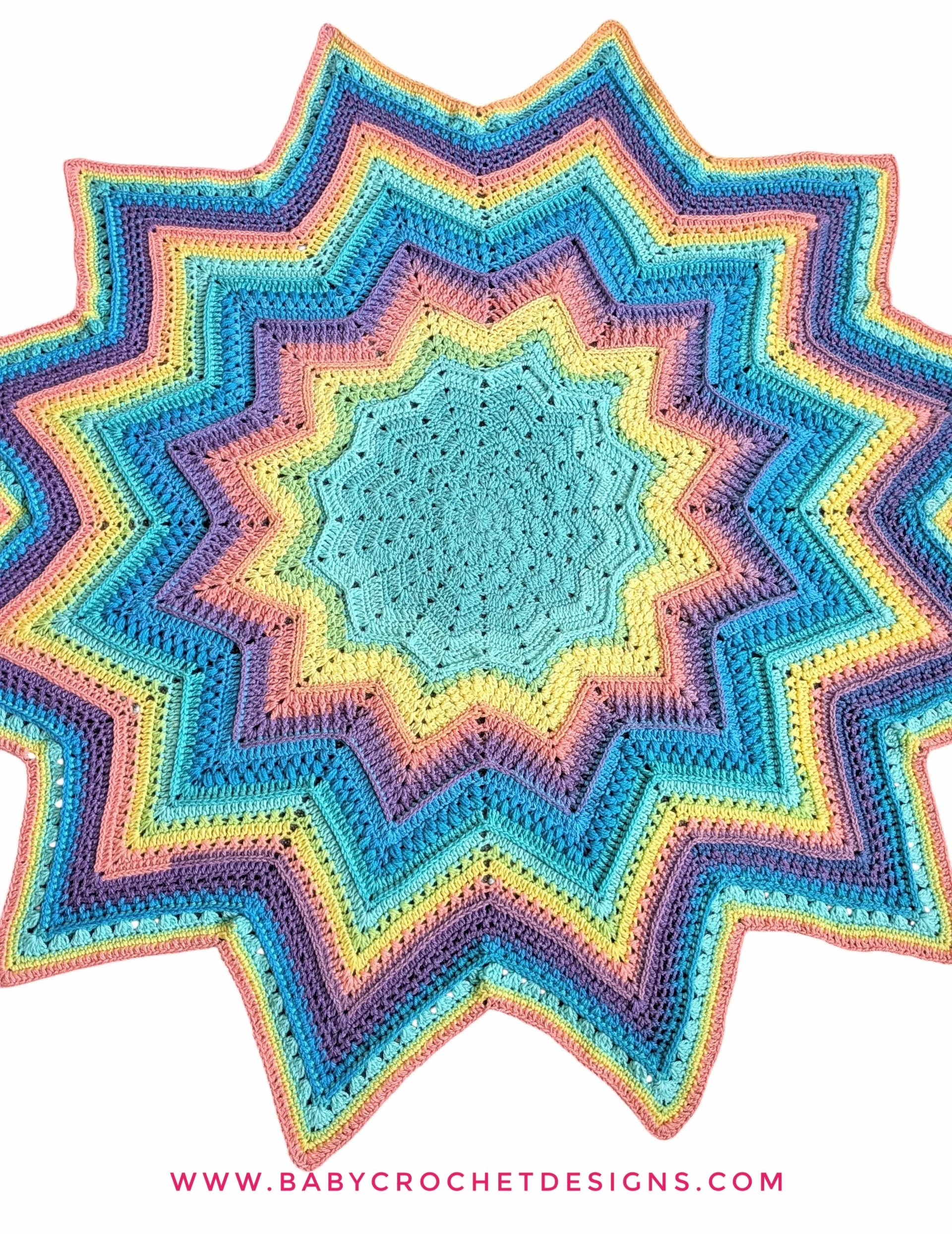 Sherbet Starburst Blanket