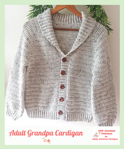 Adult Grandpa Cardigan