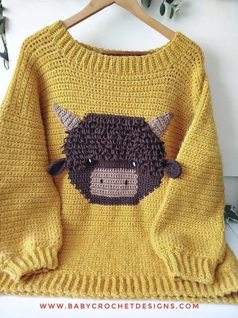 Adult Highland Cow Jumper