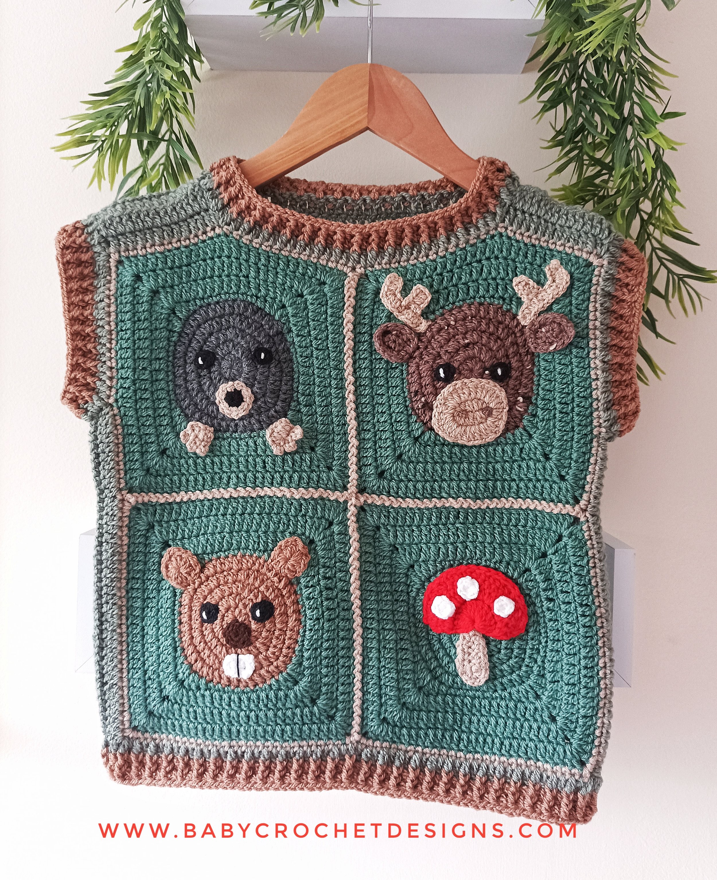 Pick and Mix Sweater without Sleeves