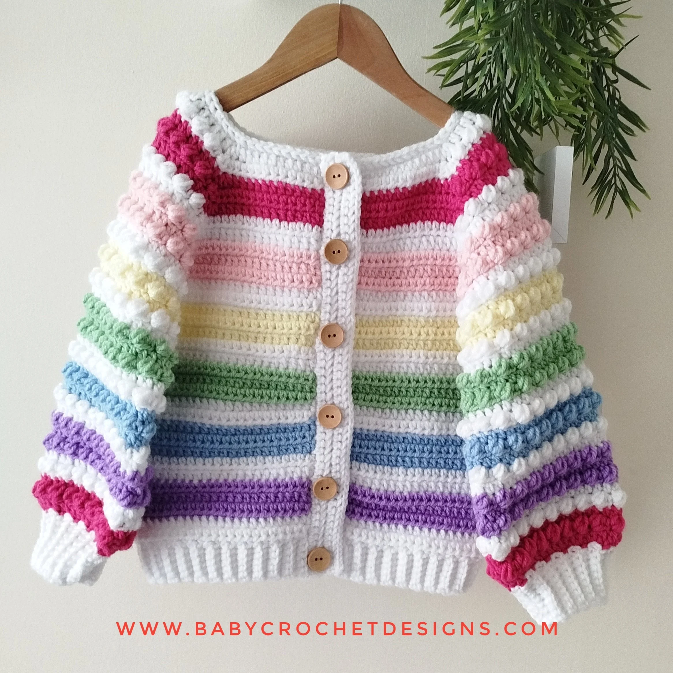 Sprig Berry Cardigan