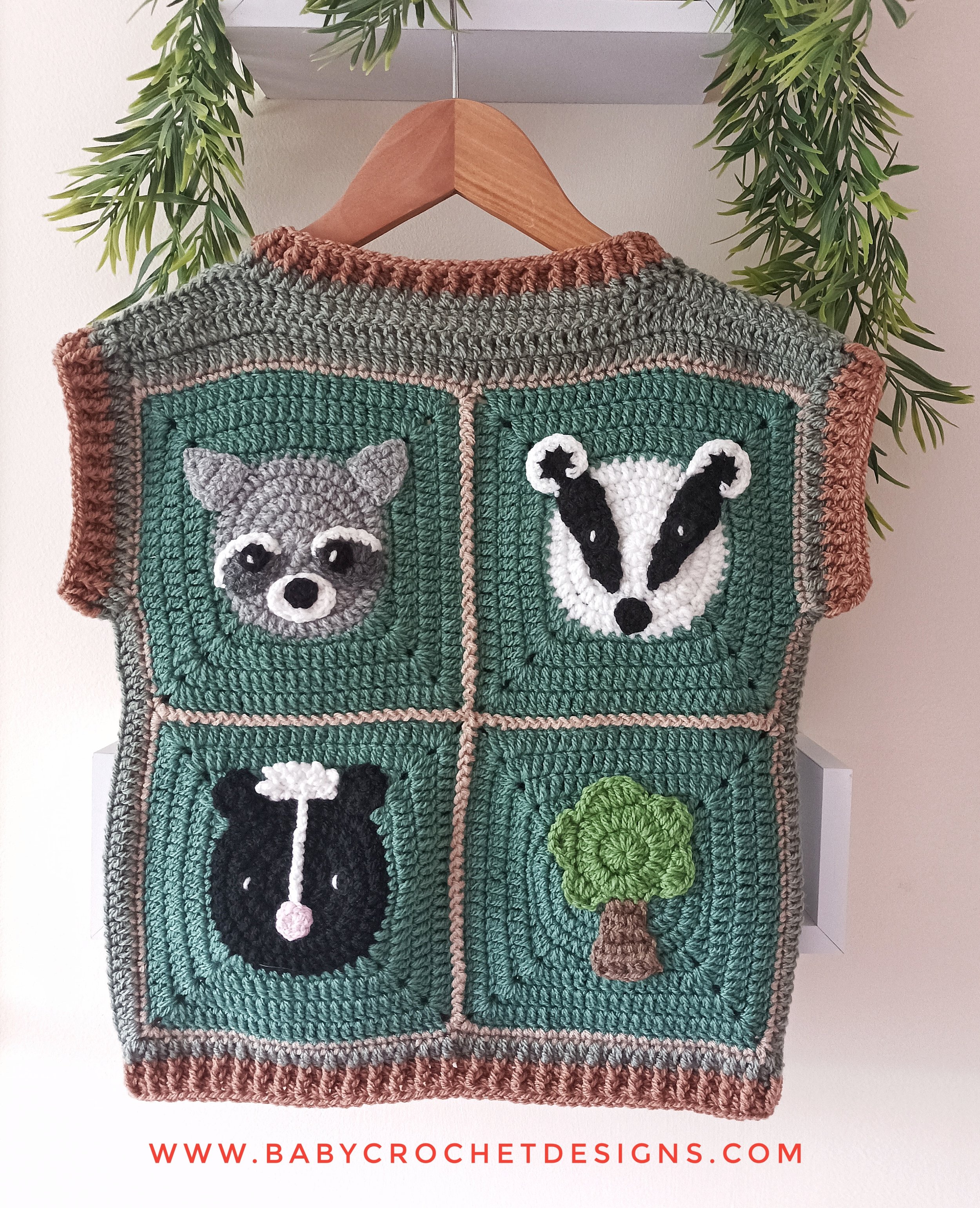 Pick and Mix Sweater Without Sleeves