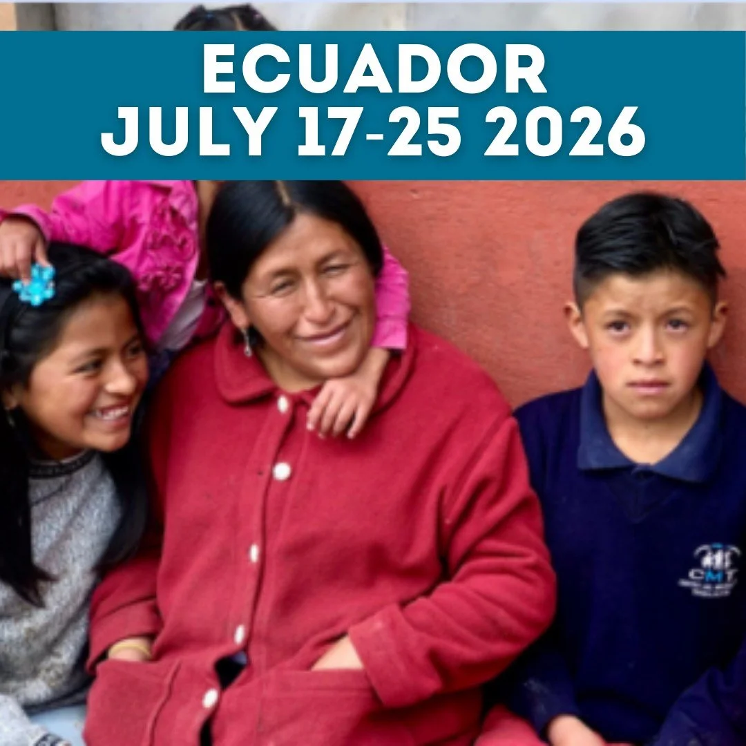 🌎✨ Step Into Mission in Ecuador ✨🌎

Join Commissioned by Christ (CBC) for a life-changing mission experience in Quito, Ecuador!

Our Jesuit partners open their doors to welcome missionaries into daily life and service, empowering families with dign