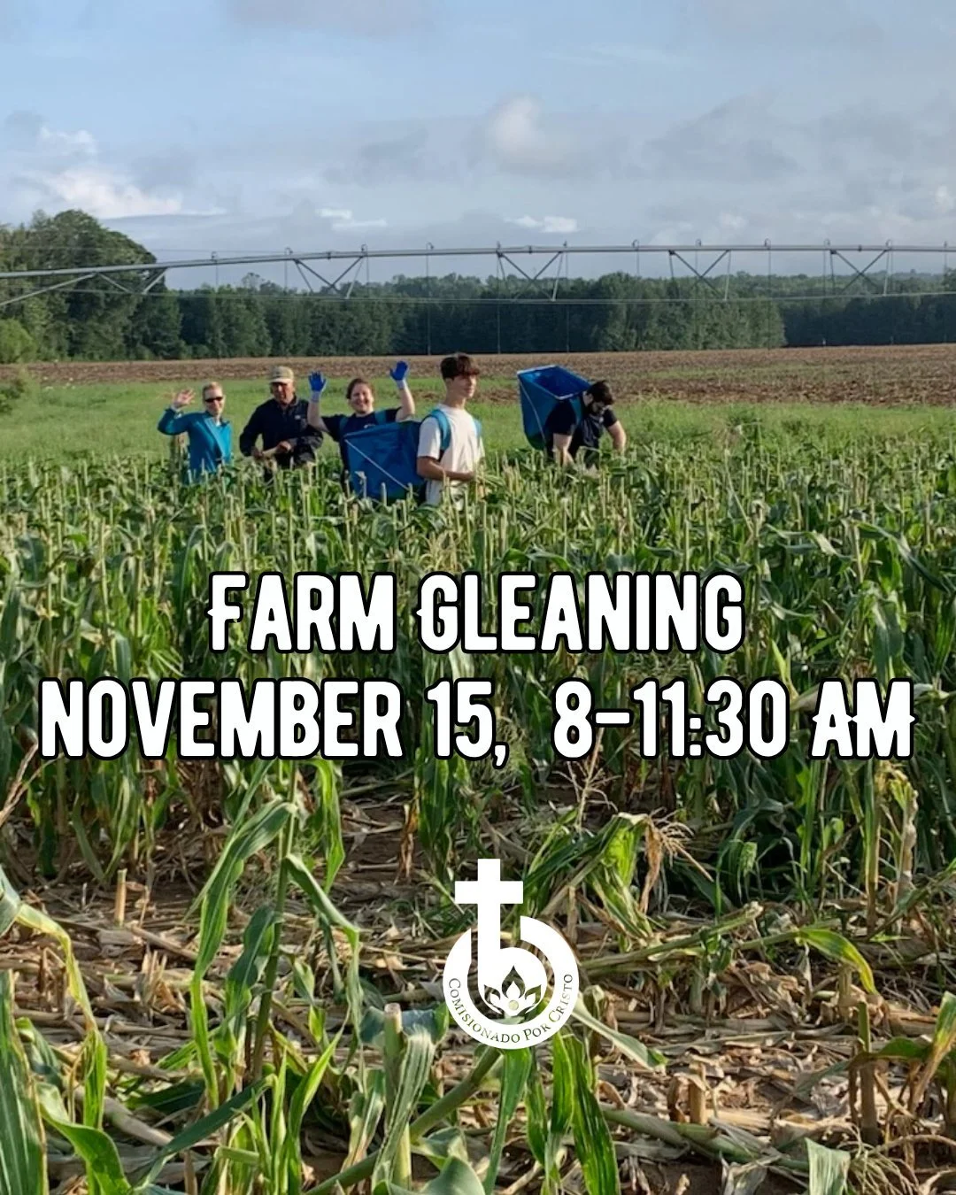 Join us November 15th for Farm Gleaning!

https://commissionedbychrist.servicereef.com/events/commissioned-by-christ/november-farm-gleaning