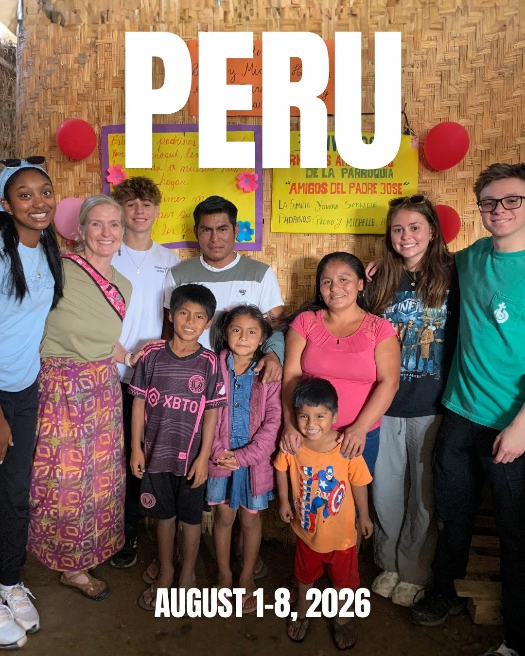 New year. New yes.

Looking for a 2026 resolution that goes deeper? Serve others, grow in faith, and live the Gospel on mission with Commissioned By Christ in Piura, Peru | August 1&ndash;8, 2026. 

Make service your resolution.

https://www.cbc-miss