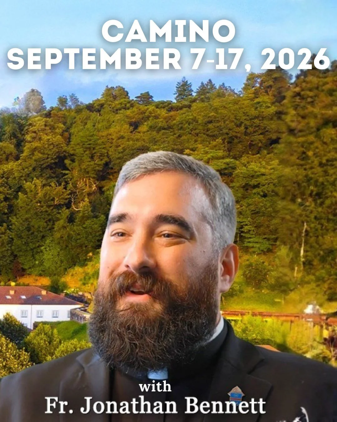 Join CBC Chaplain Fr. Jonathan Bennett on an amazing walk of faith.

Step onto the Portuguese Route of the Way of St. James &mdash; the Camino &mdash; and journey from Porto to Santiago de Compostela, where pilgrims have traveled for centuries to the