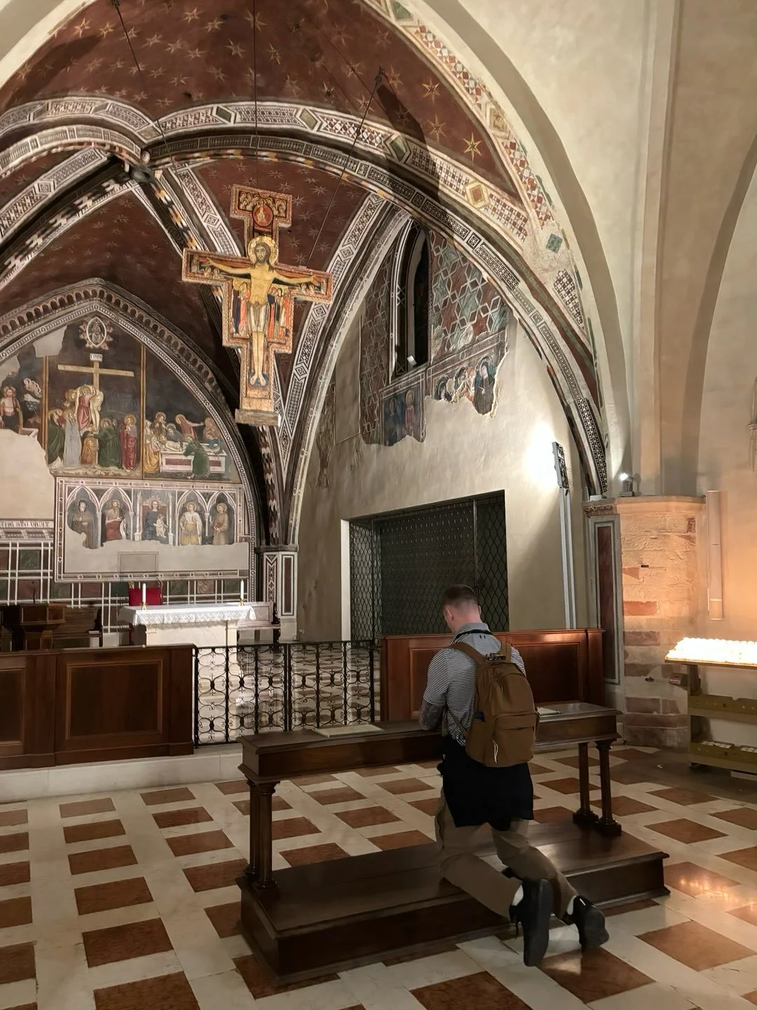 Beautiful moments of prayer, friendship and peace today in Assisi!