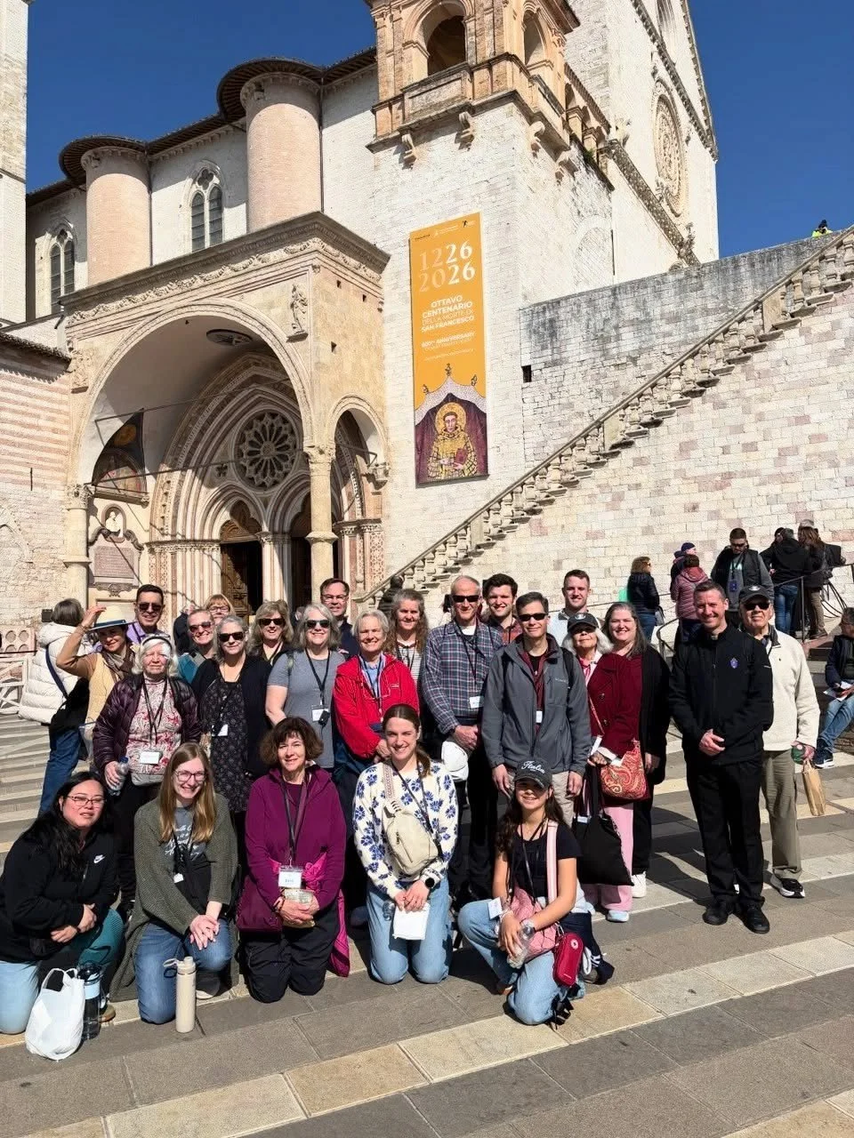 What a full day! CBC pilgrims had the incredible opportunity to venerate the relics of St Francis. In celebration of the 800th anniversary of his death, for just one month, the relics of St Francis are on display for veneration. It was an amazing way