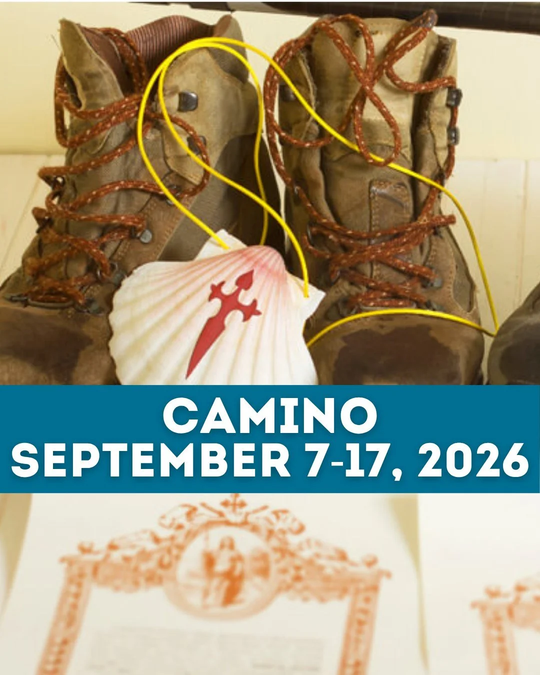 Walk the Camino de Santiago with CBC and Fr. Jonathan Bennett.

From Porto to Santiago de Compostela, this pilgrimage invites you into days of walking, prayer, daily Mass, and shared reflection along one of the Church&rsquo;s most enduring pilgrimage