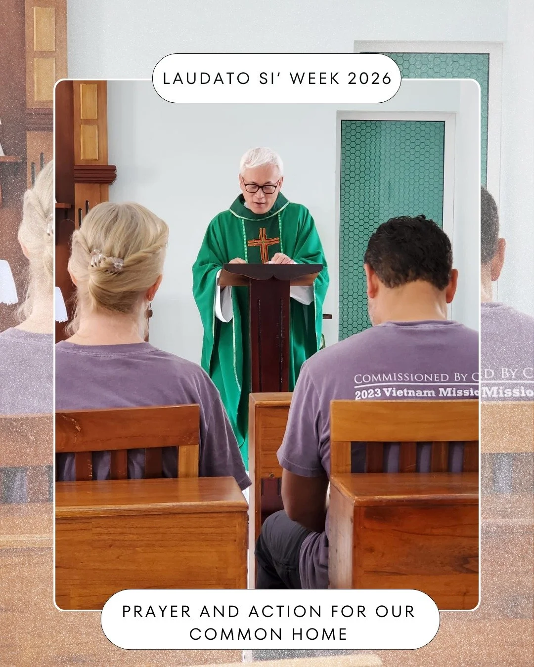 "Let us be protectors of creation, protectors of God's plan inscribed in nature, protectors of one another and of the environment." - Pope Francis, Laudato Si' #LaudatoSiWeek #LaudatoSiWeek2026