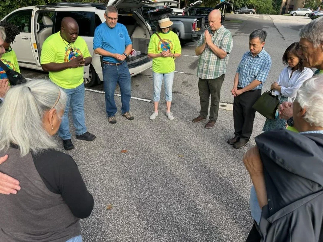 This weekend CBC/VHCHE missionaries partnered with Nativity's "No Hands but Yours" ministry to prepare and distribute lunches in DC and Northern Virginia.

These pre-mission trip service projects are an important part of the missionary expe