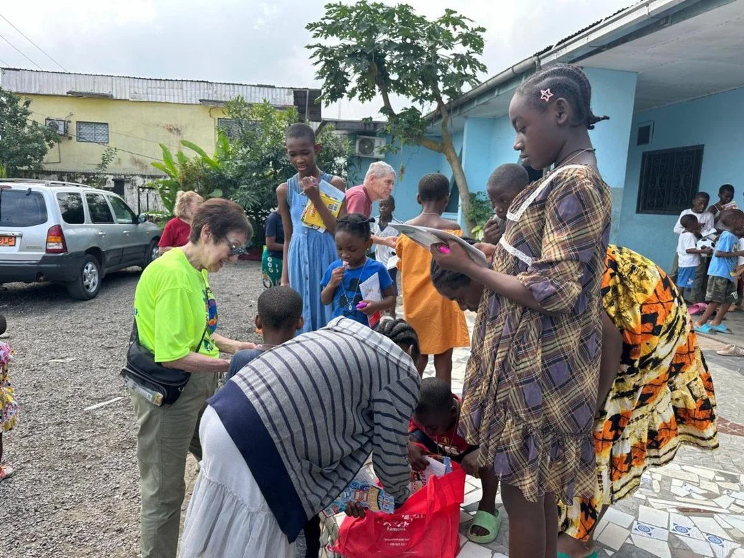 As CBC and @viridianeshope missionaries arrived in Cameroon they spent the first day getting to know the area in which they would serve. Missionaries celebrated Mass together, visited an orphanage and visited a waterfalls and beach area.