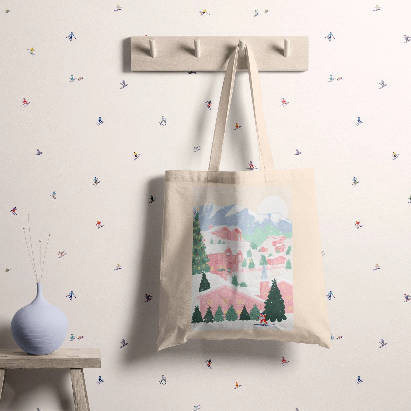 How cute do these prints work together? Would you buy a tote with this design? Tell me YES in the comments and I might just develop it ✨

Artworks are also available for licensing ⛷️🌨️

#surfacepattern #patterndesign #surfacedesign #textiledesign #r