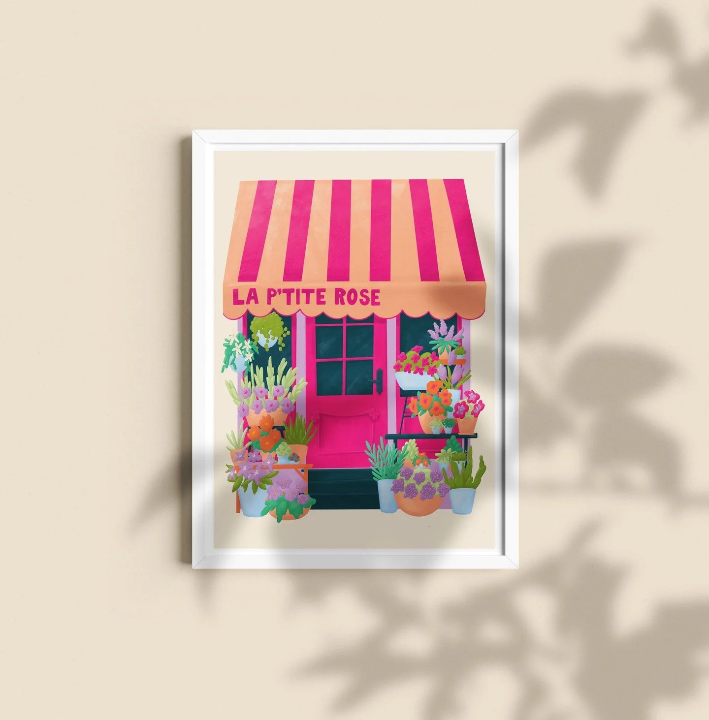 Last couple of days felt like a spring preview here, but today's been a bit down. Get your workspace to feel like spring's ACTUALLY arrived. Not in the technical 'Yeah, I know, it's April' kinda way, but like, full flower shop on your walls and flora