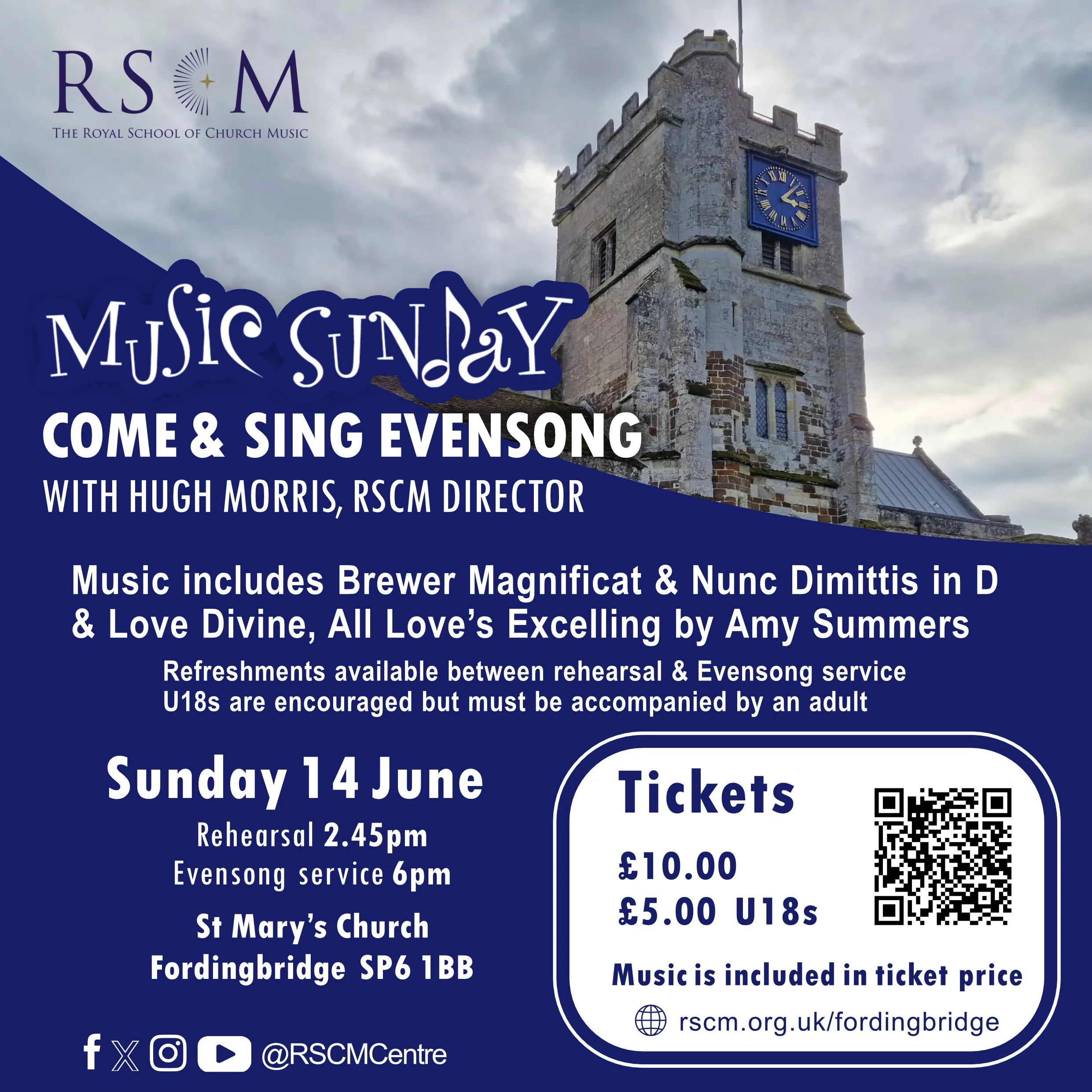 Come and sing Evensong!