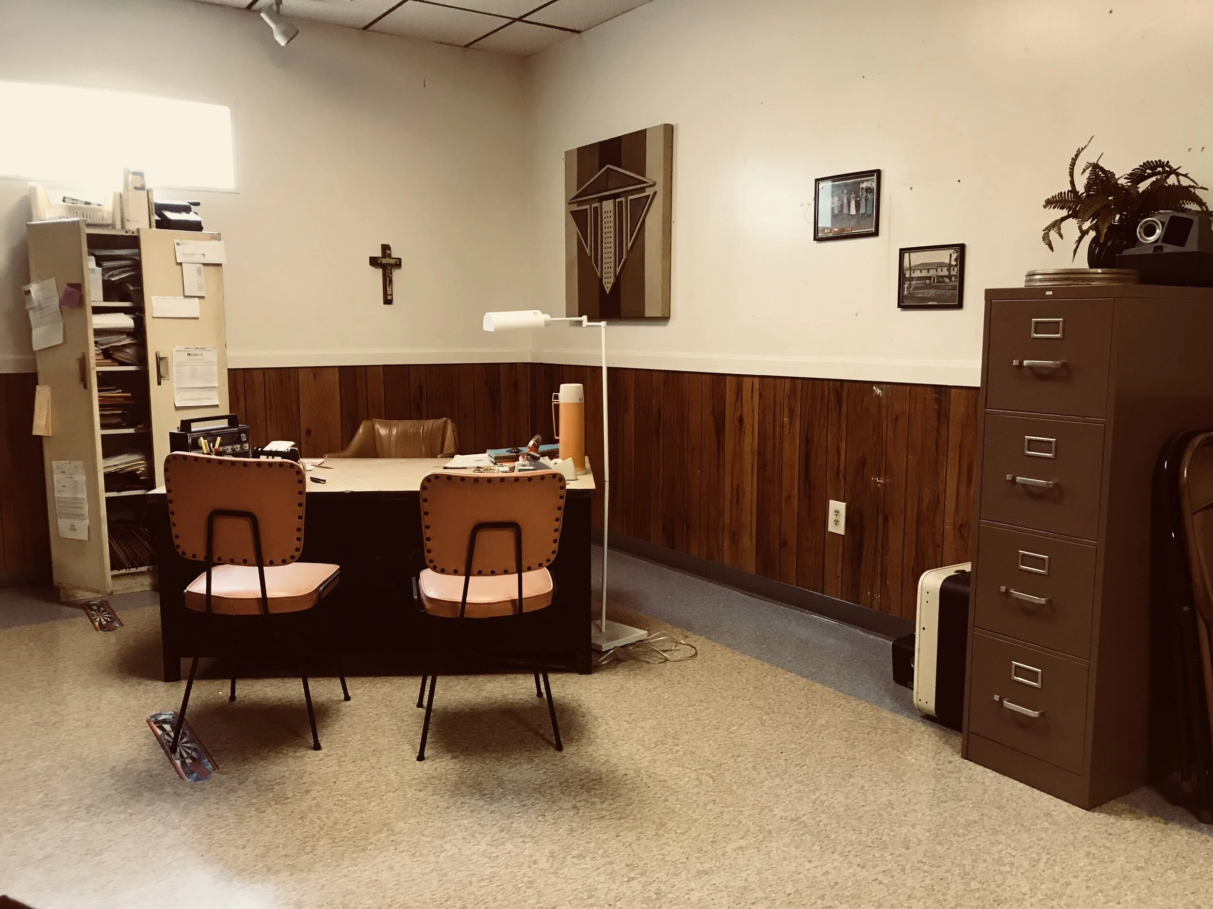 Jim Jones Church Office 1970's 