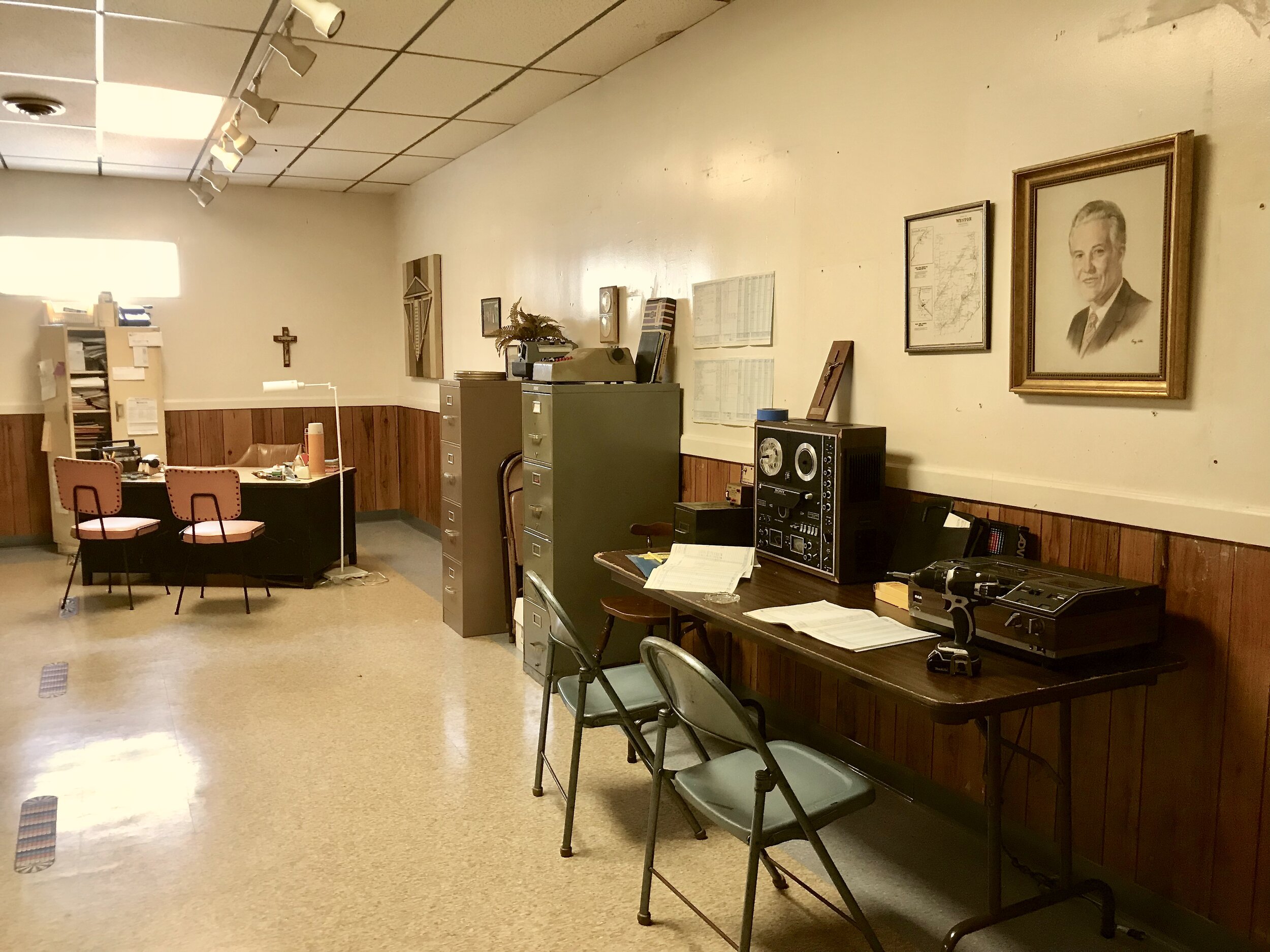 Jim Jones Church Office 1970's 