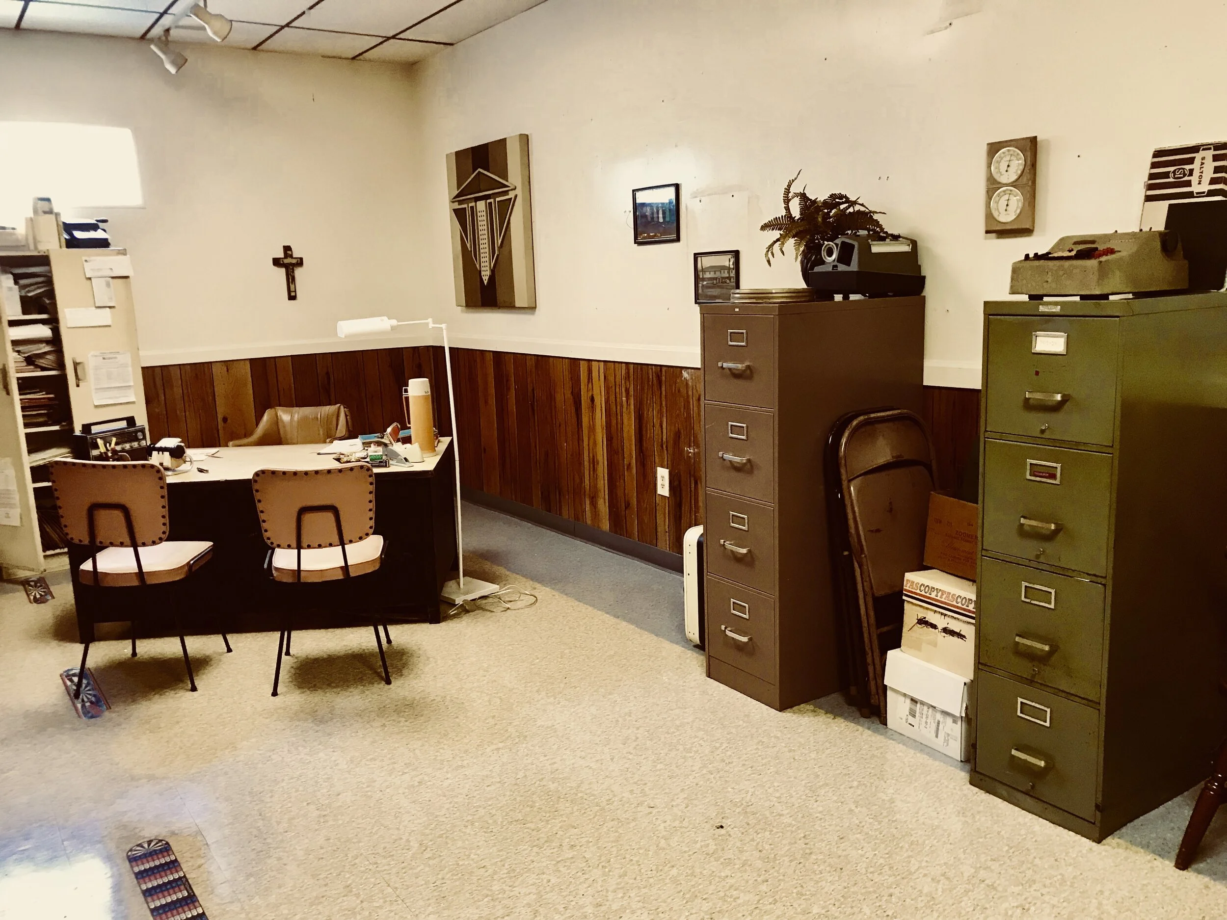 Jim Jones Church Office 1970's 