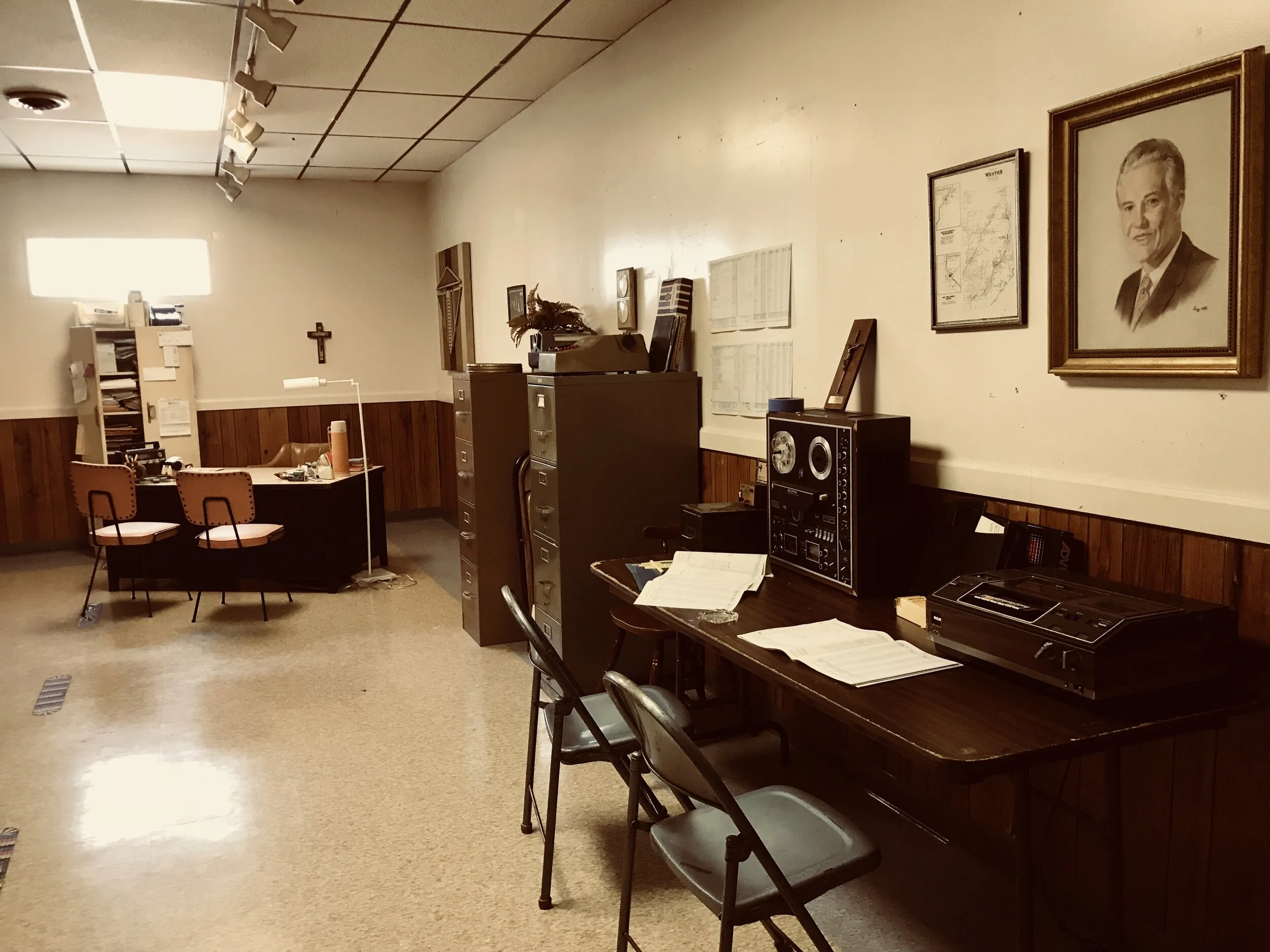 Jim Jones Church Office 1970's 