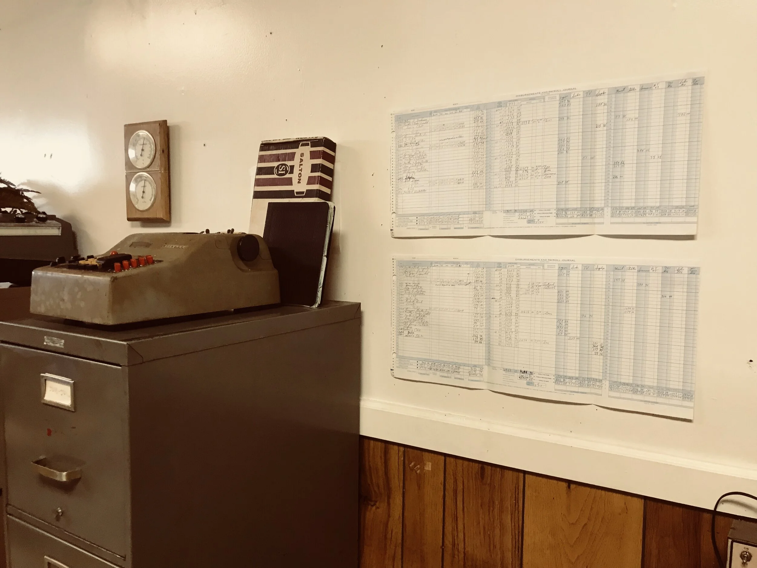 Jim Jones Church Office 1970's 