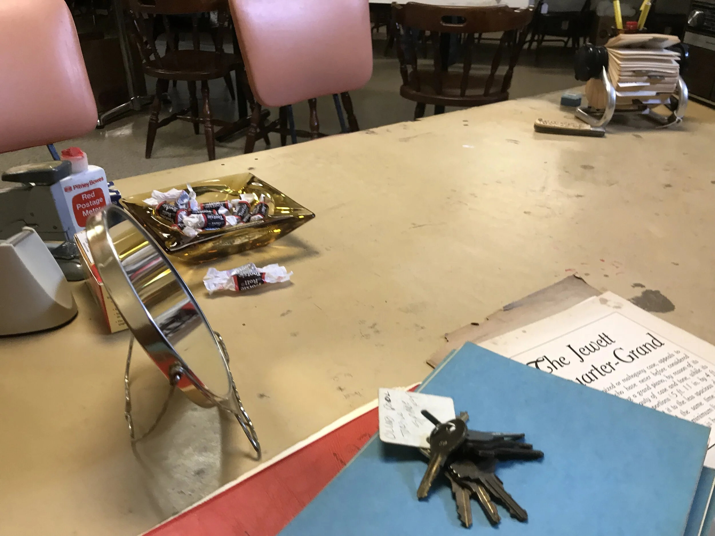 Jim Jones Church Office 1970's 