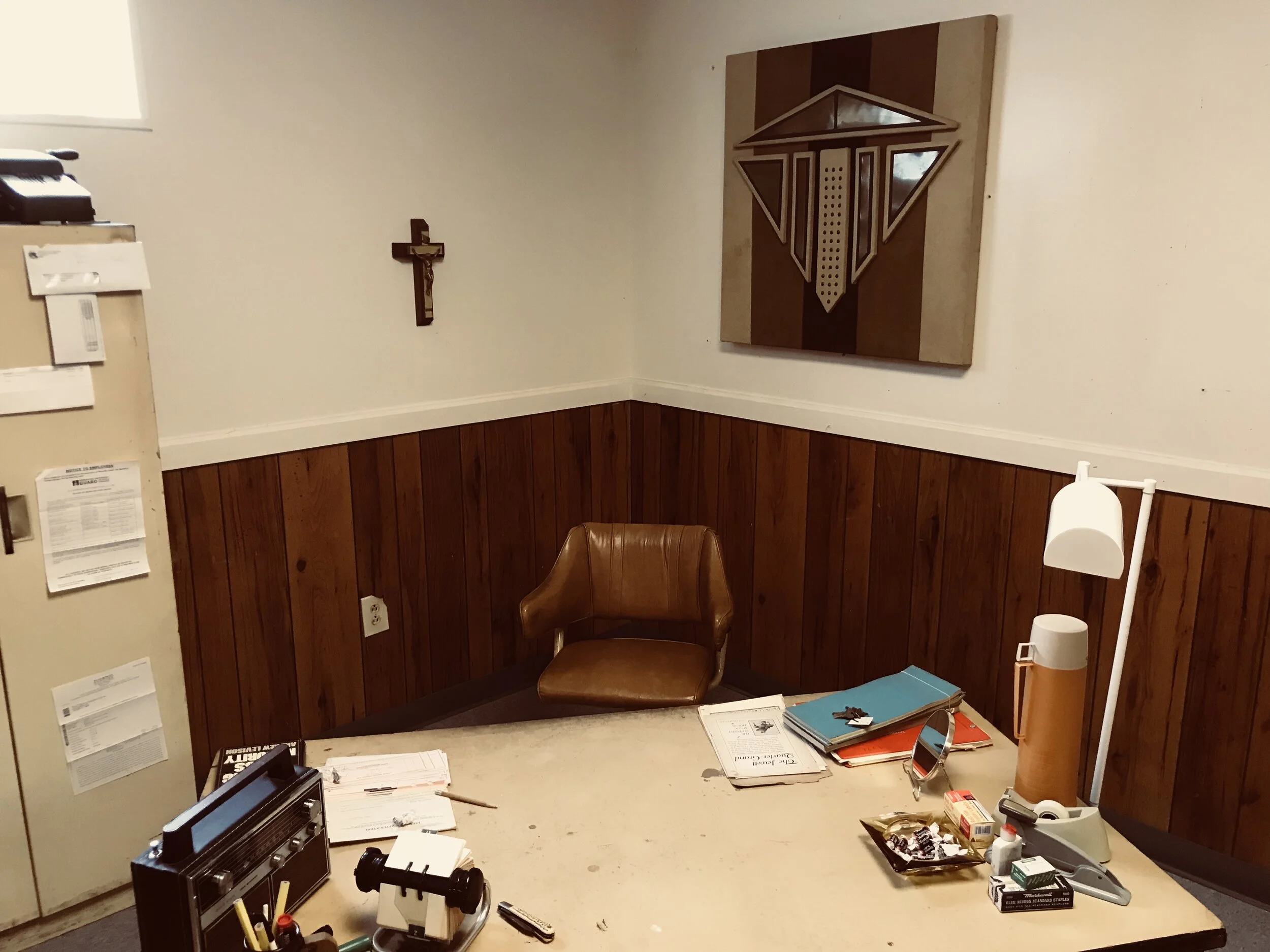 Jim Jones Church Office 1970's 