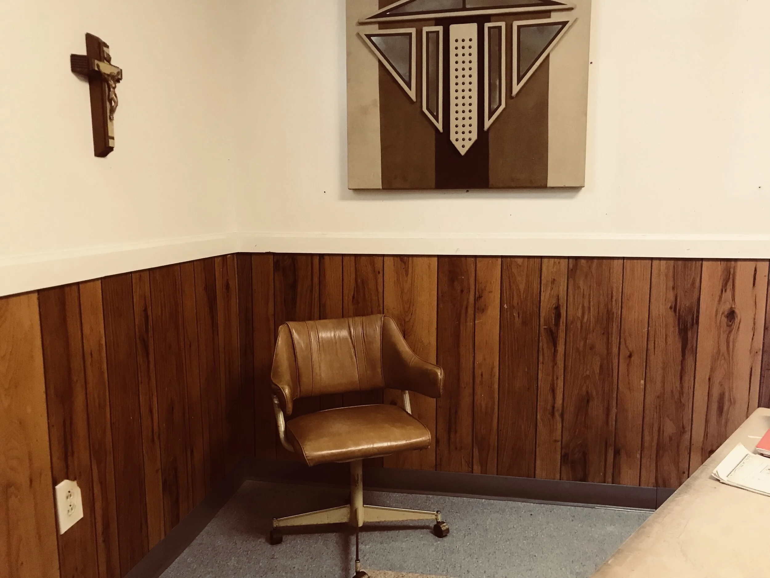 Jim Jones Church Office 1970's 