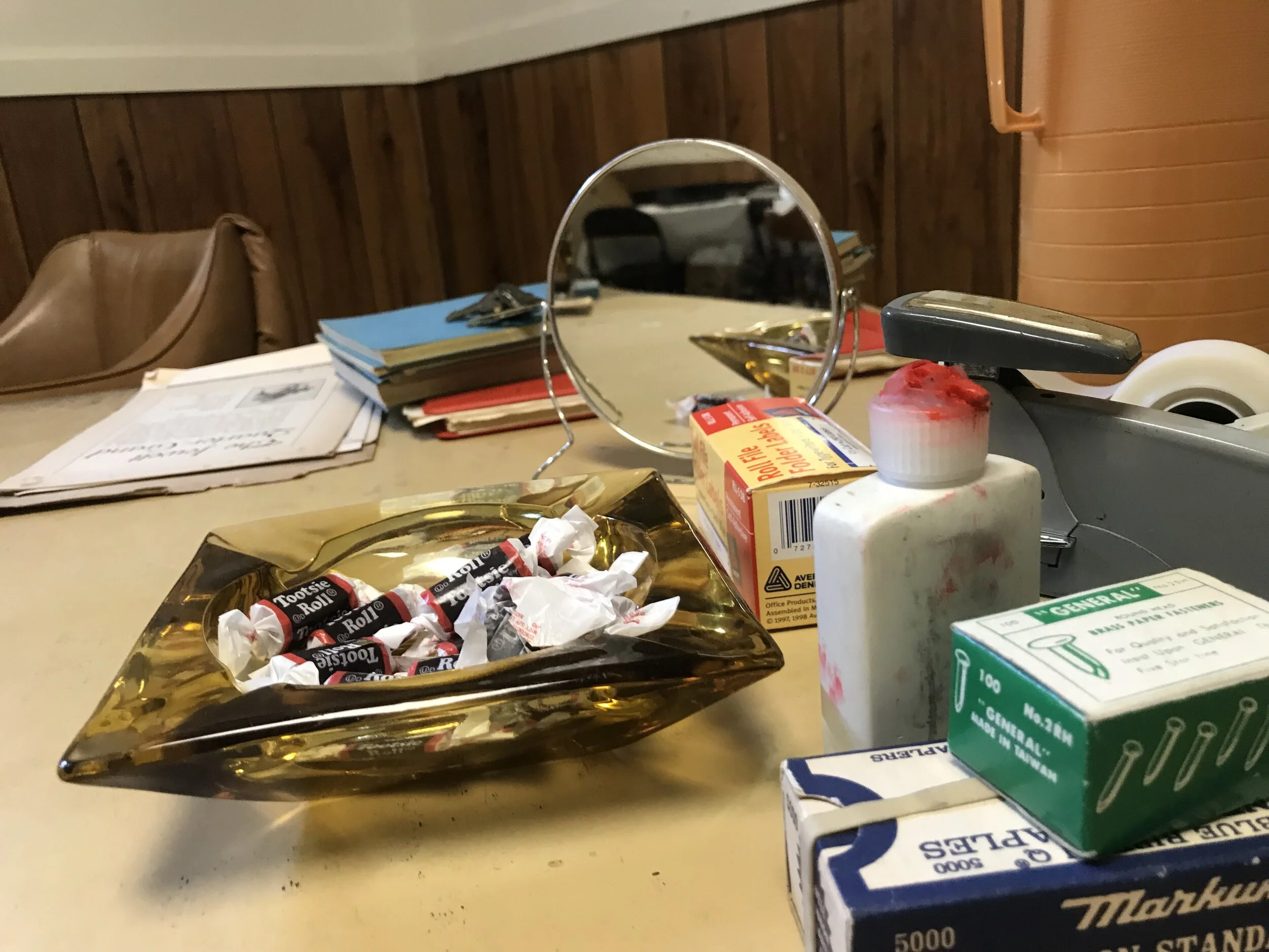 Jim Jones Church Office 1970's 