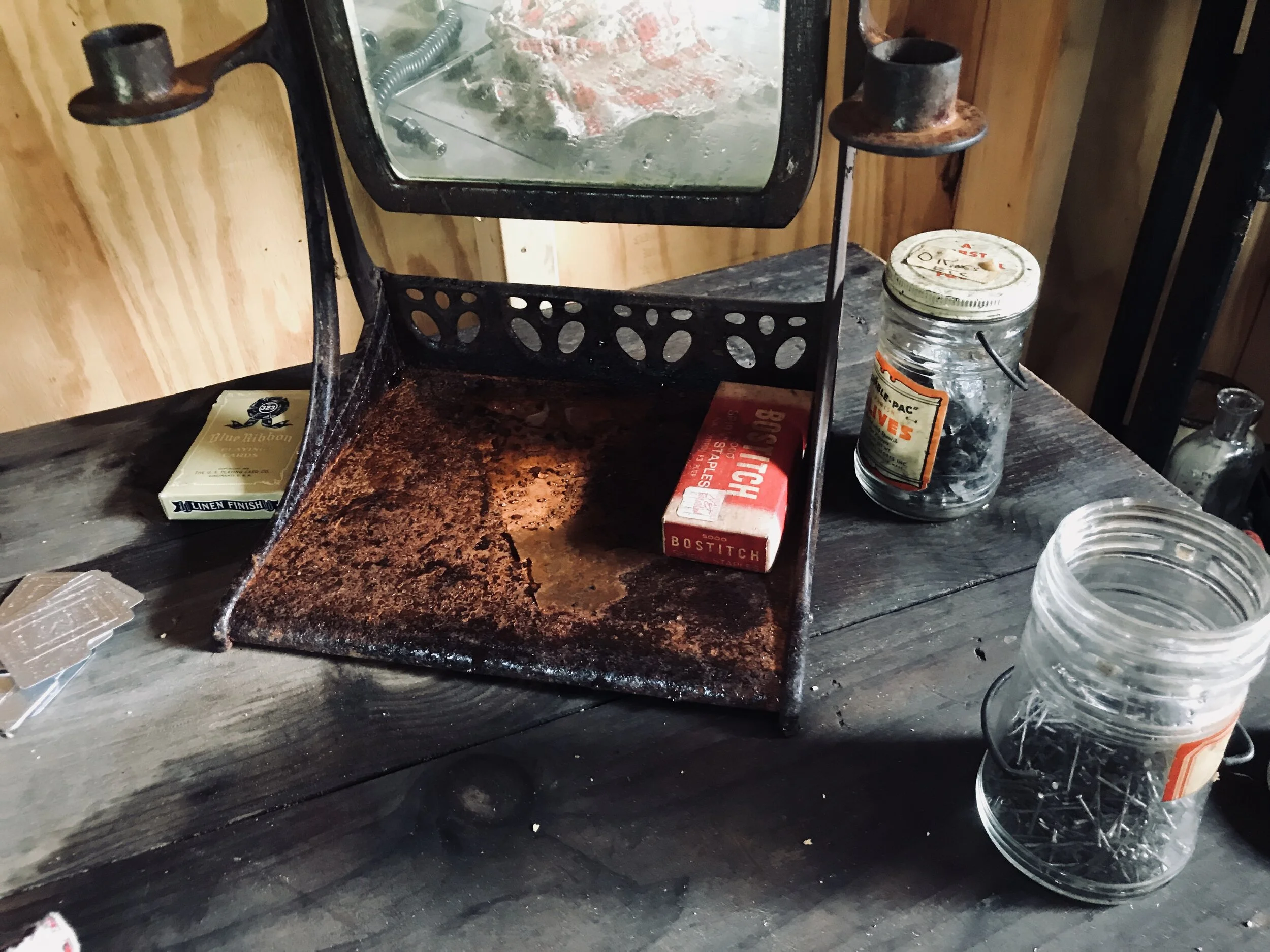 INT. Jim Jones radio room Jonestown