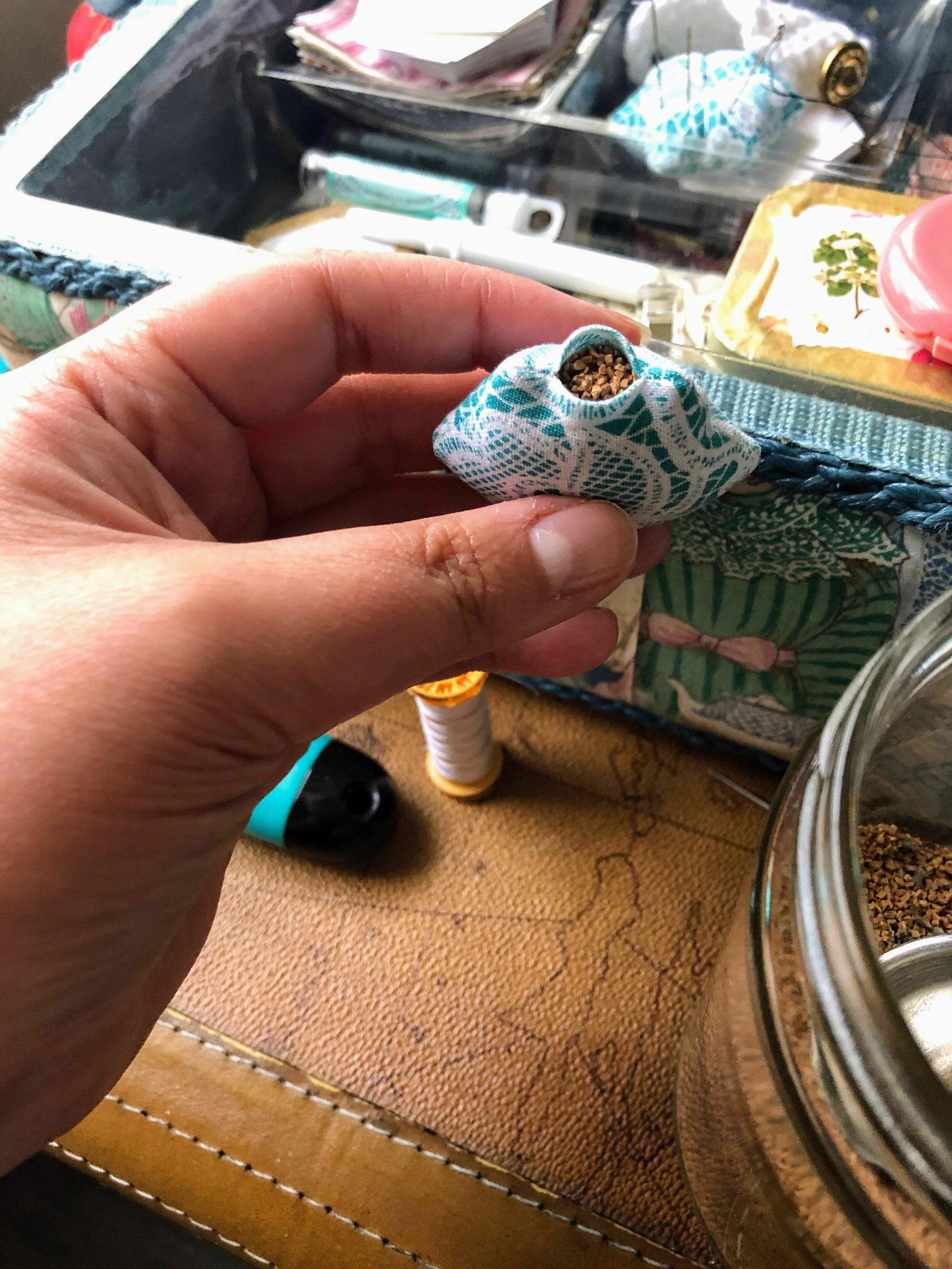 Ready to stitch closed