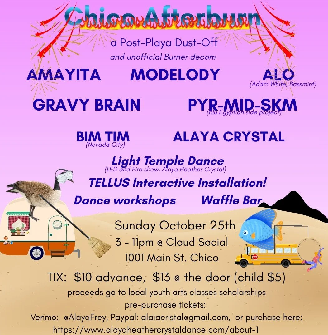Chico Afterburn w/ PYR-MID-SKM