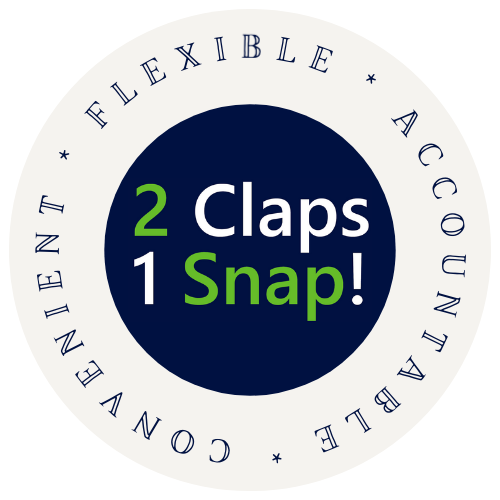 2Claps1SnapLogo2026.png