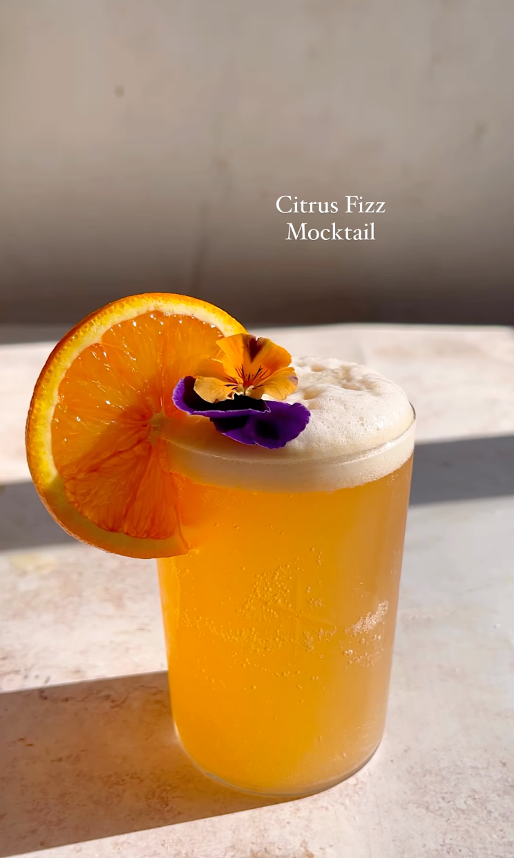 Citrus Fizz Mocktail — Join Jules