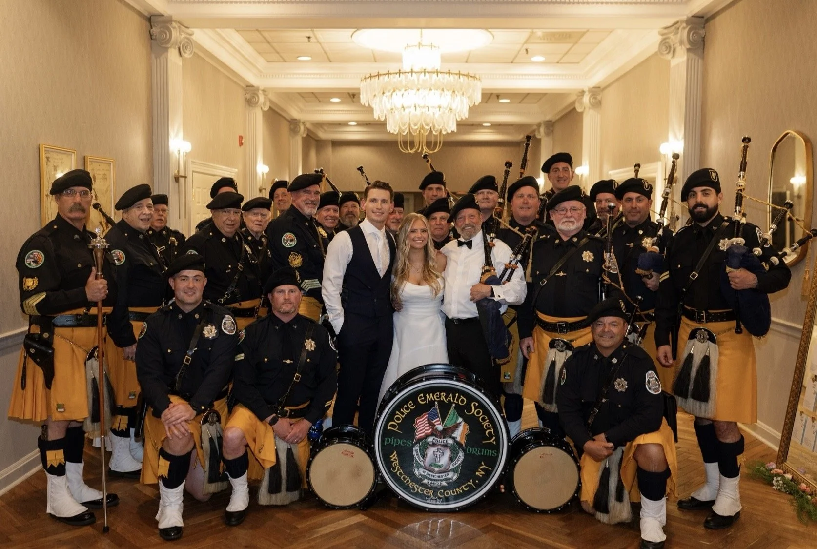 2024 The Band was there as Piper Mino celebrated the wedding of his daughter Shannon to Dylan